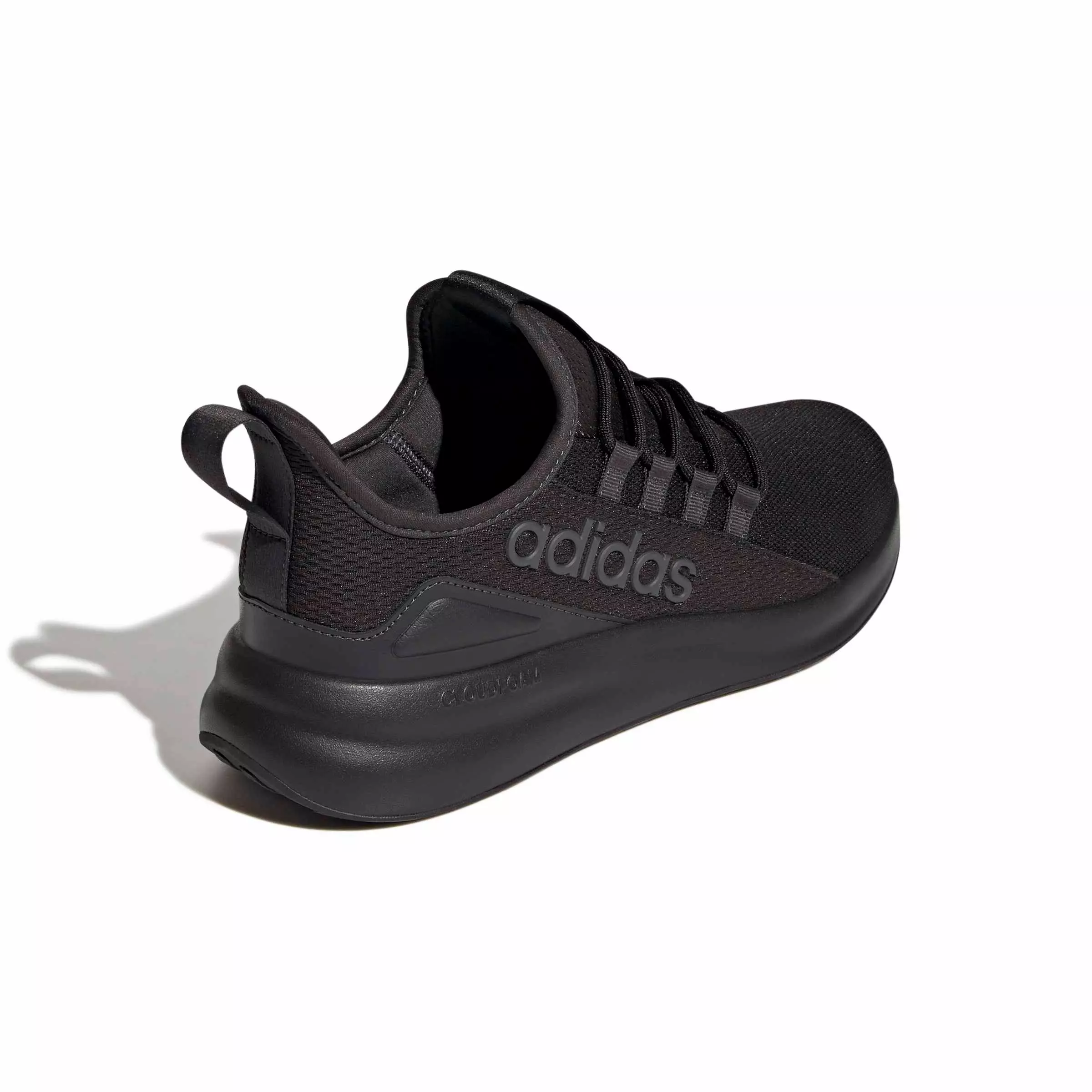 adidas Lite Racer Adapt 8.0 "Core Black/Core Black/Carbon" Men's Wide Shoe - BLACK/BLACK/CARBON