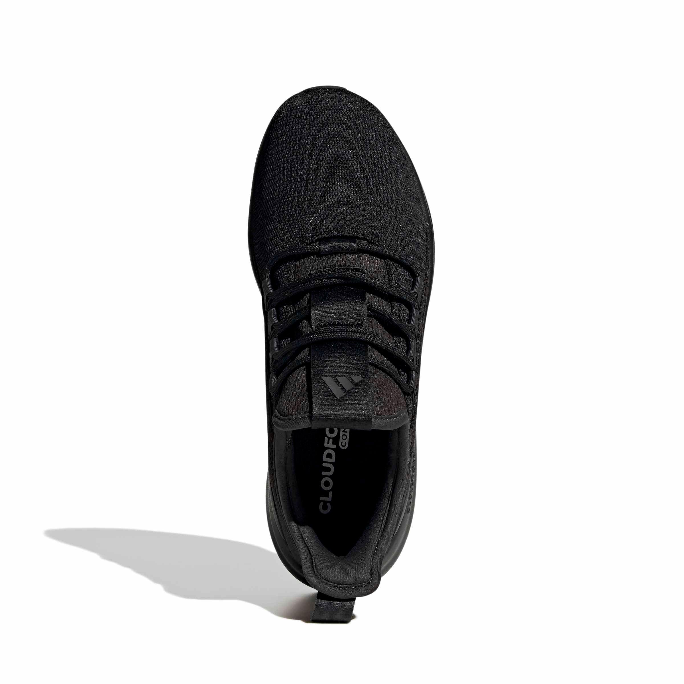 adidas Lite Racer Adapt 8.0 "Core Black/Core Black/Carbon" Men's Wide Shoe - BLACK/BLACK/CARBON