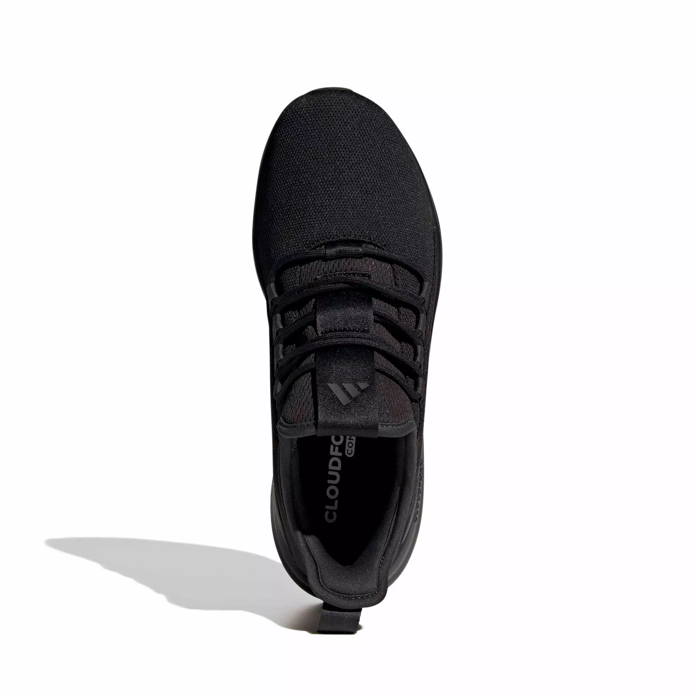 adidas Lite Racer Adapt 8.0 "Core Black/Core Black/Carbon" Men's Wide Shoe - BLACK/BLACK/CARBON