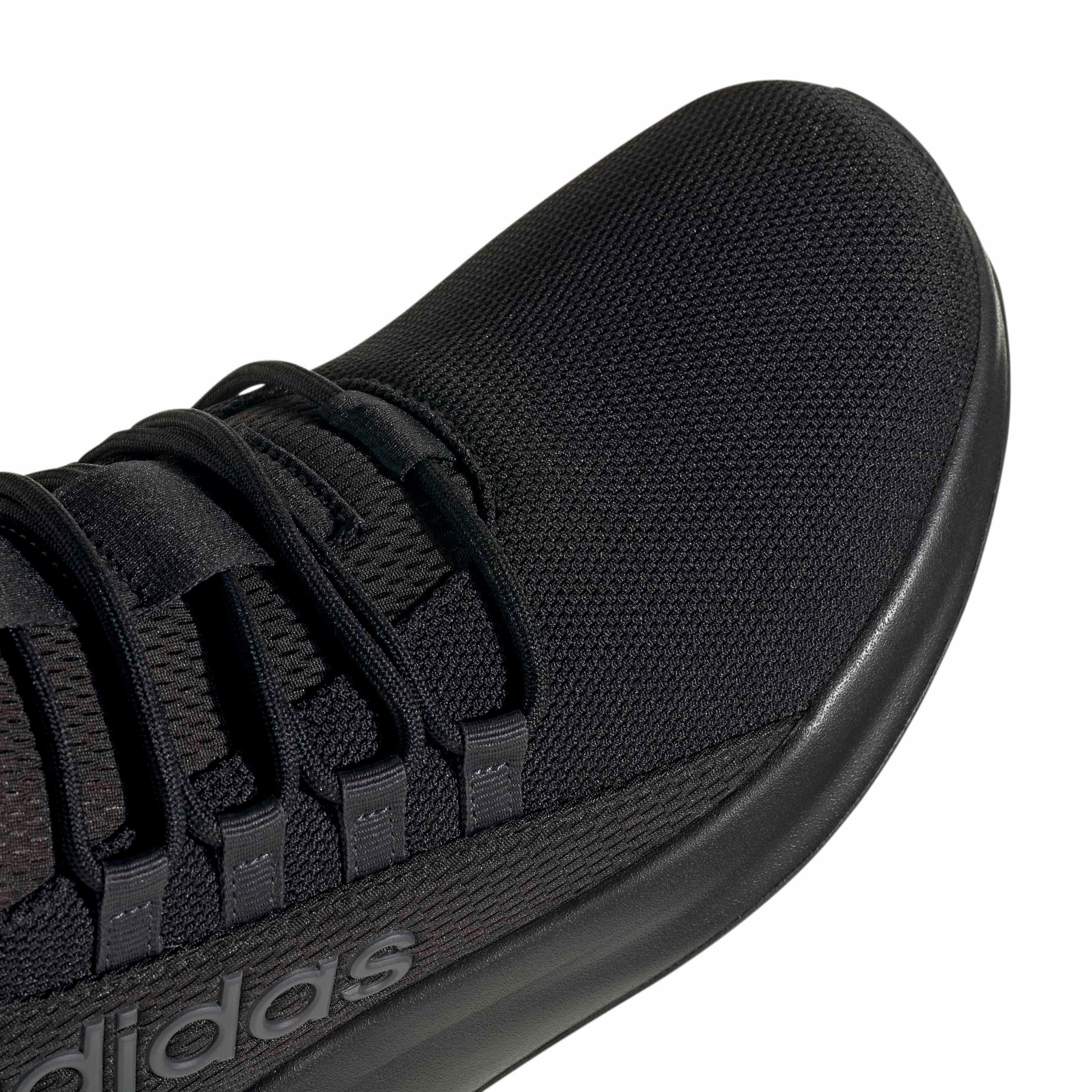 adidas Lite Racer Adapt 8.0 "Core Black/Core Black/Carbon" Men's Wide Shoe - BLACK/BLACK/CARBON