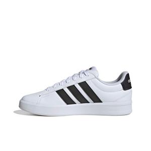 adidas Grand Court "Ftwr White/Core Black/Ftwr White" Men's Shoe - WHITE/BLACK/WHITE