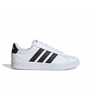 adidas Grand Court "Ftwr White/Core Black/Ftwr White" Men's Shoe - WHITE/BLACK/WHITE