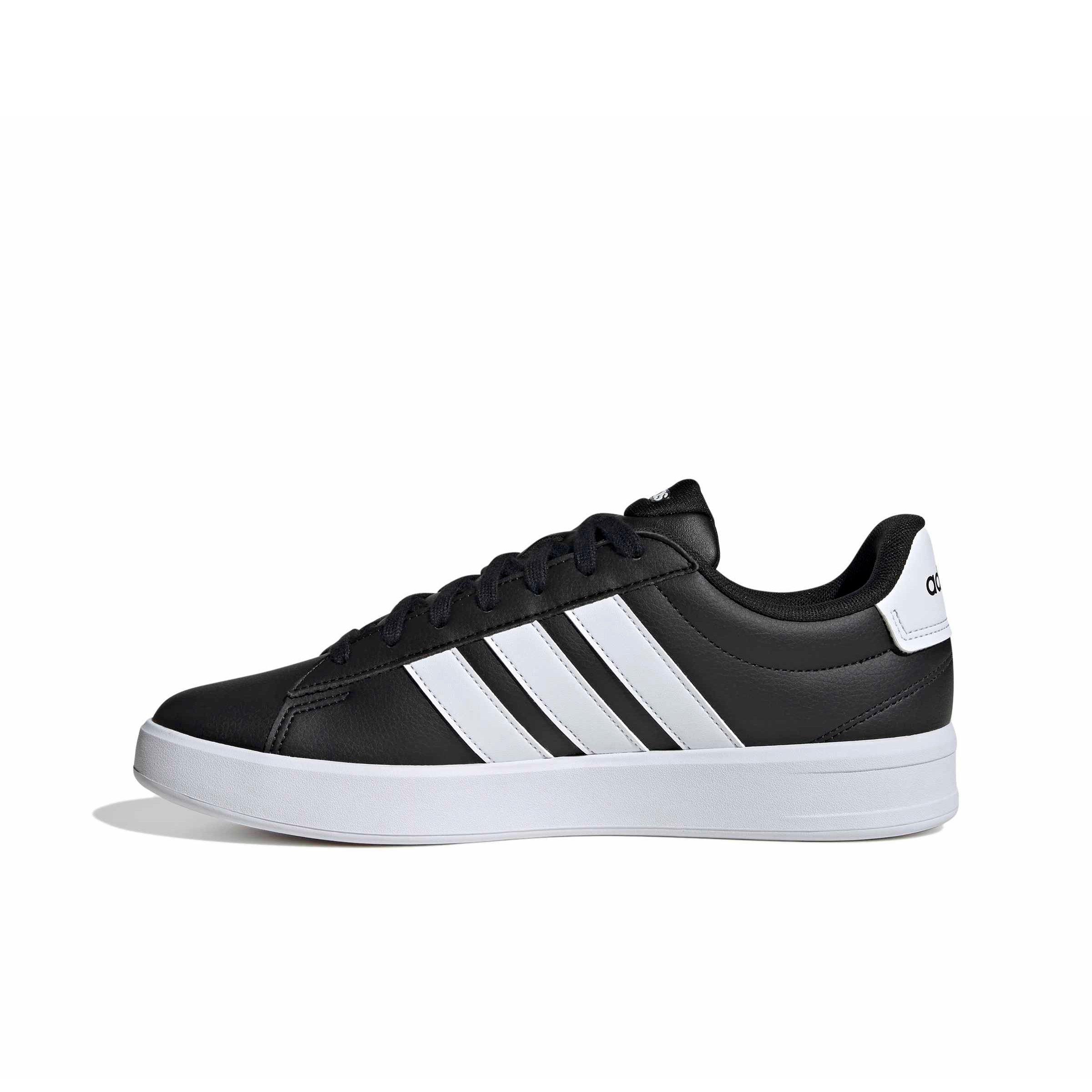 adidas Grand Court "Core Black/Ftwr White/Ftwr White" Men's Shoe - BLACK/WHITE/WHITE
