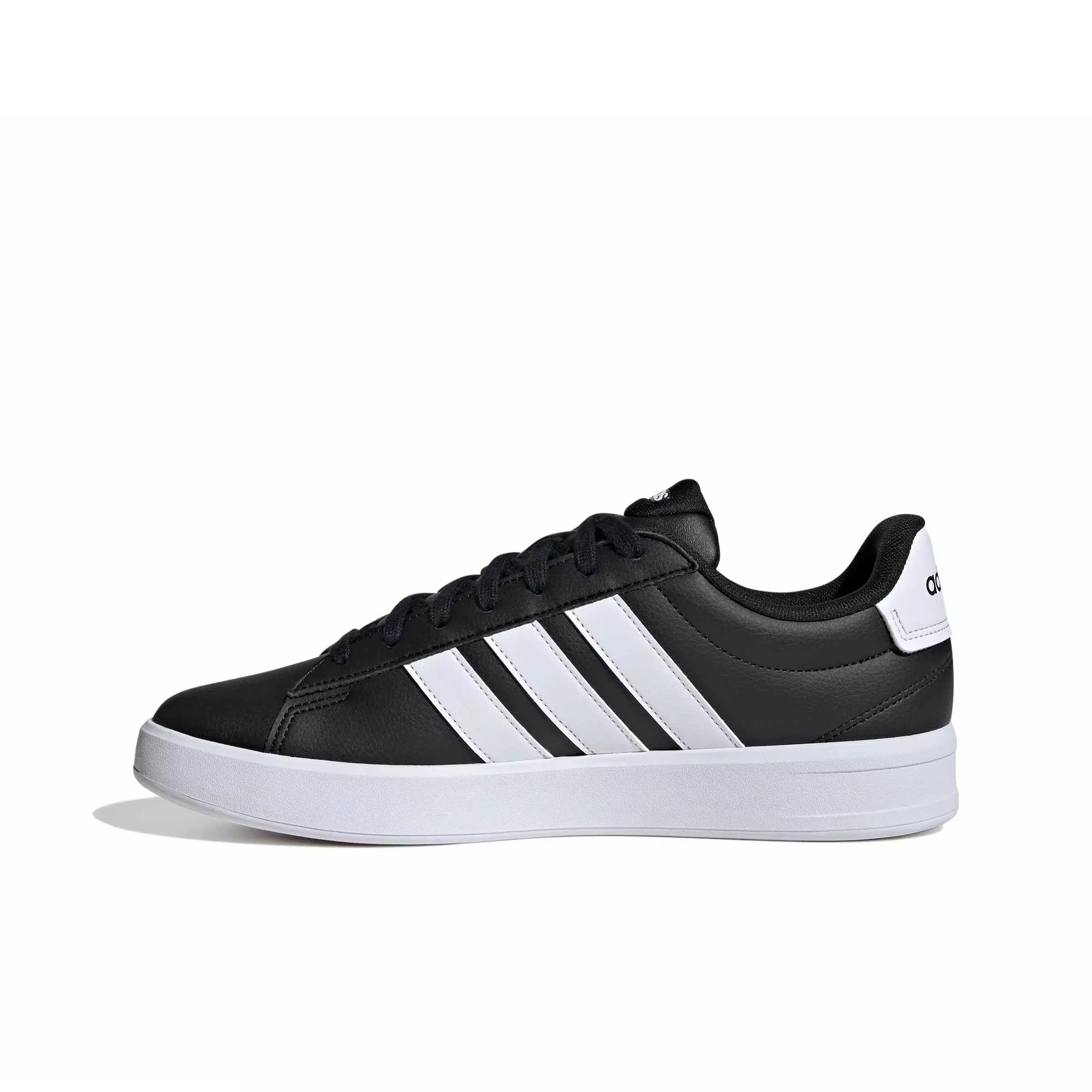adidas Grand Court "Core Black/Ftwr White/Ftwr White" Men's Shoe - BLACK/WHITE/WHITE