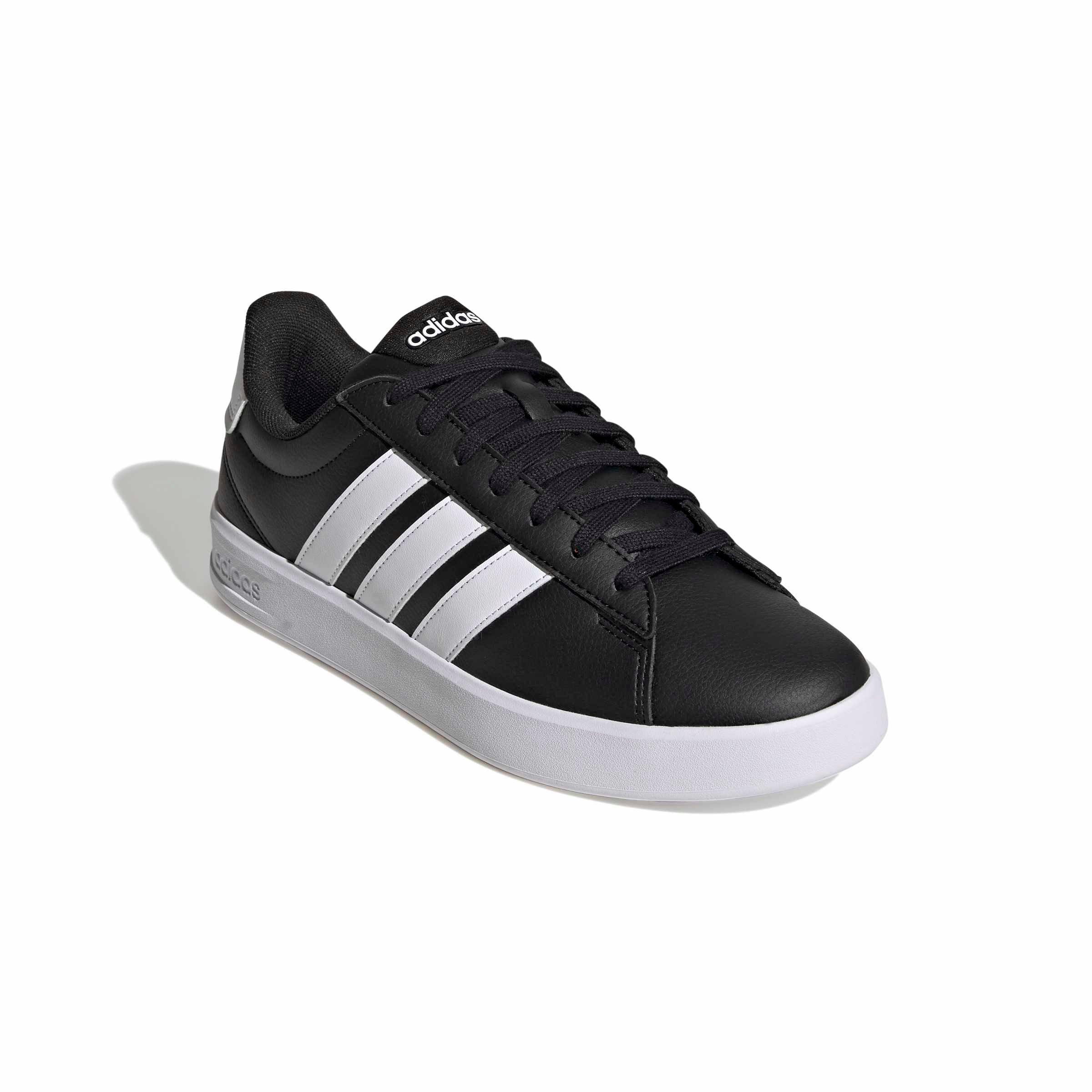adidas Grand Court "Core Black/Ftwr White/Ftwr White" Men's Shoe - BLACK/WHITE/WHITE