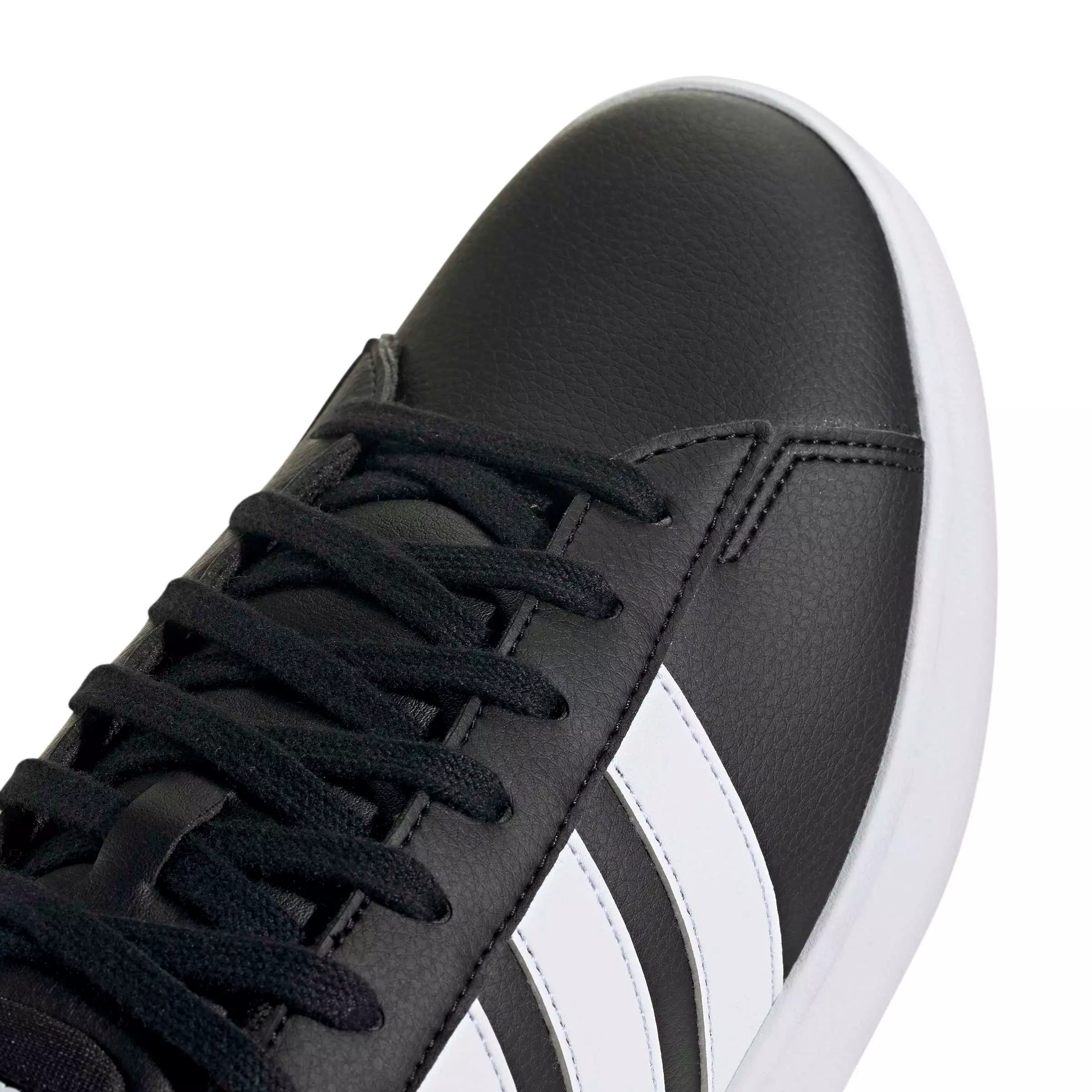 adidas Grand Court "Core Black/Ftwr White/Ftwr White" Men's Shoe - BLACK/WHITE/WHITE