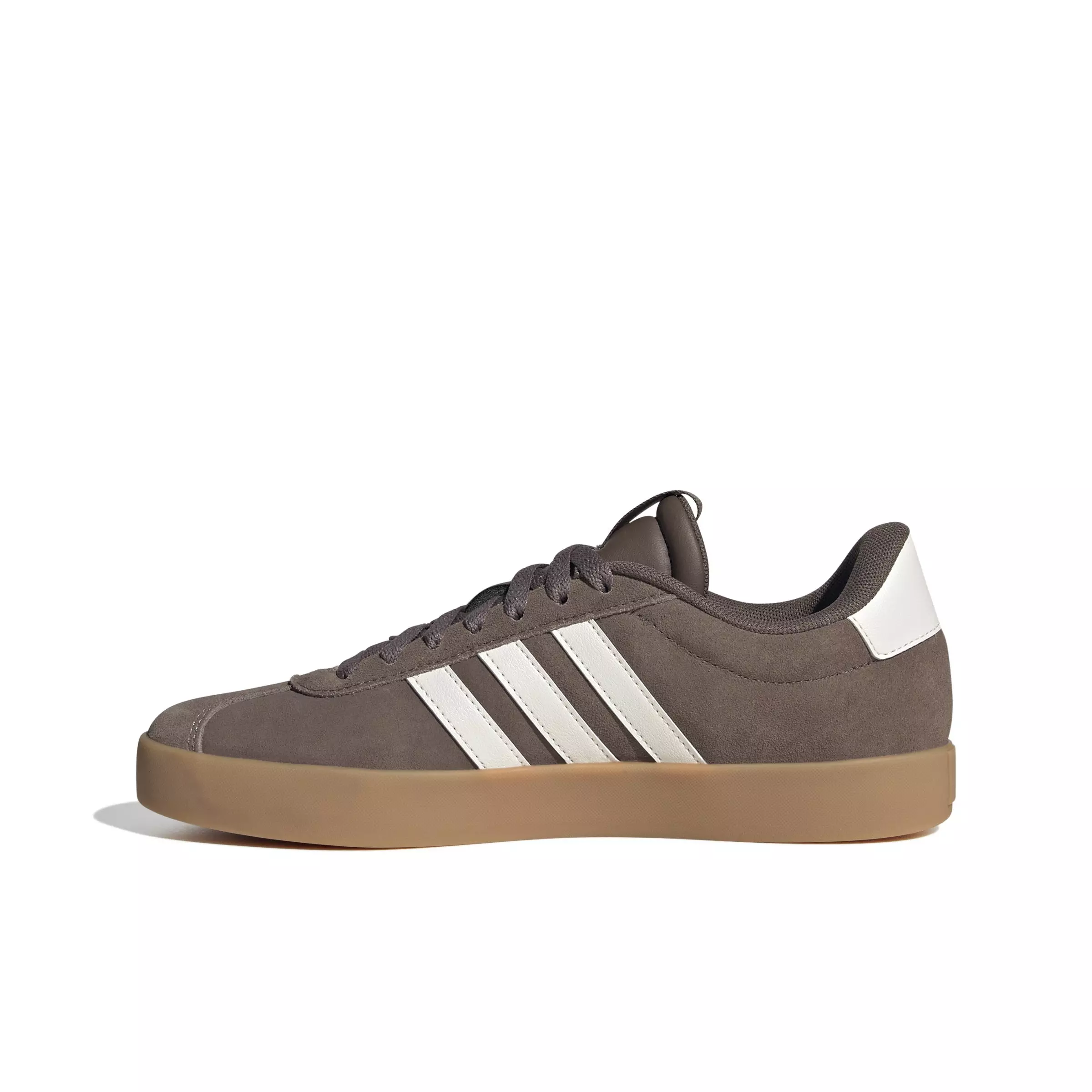 adidas VL Court 3.0 "Earth Strata/Chalk White/Gum 3" Women's Skateboard Shoe - EARTH/CHALK/GUM