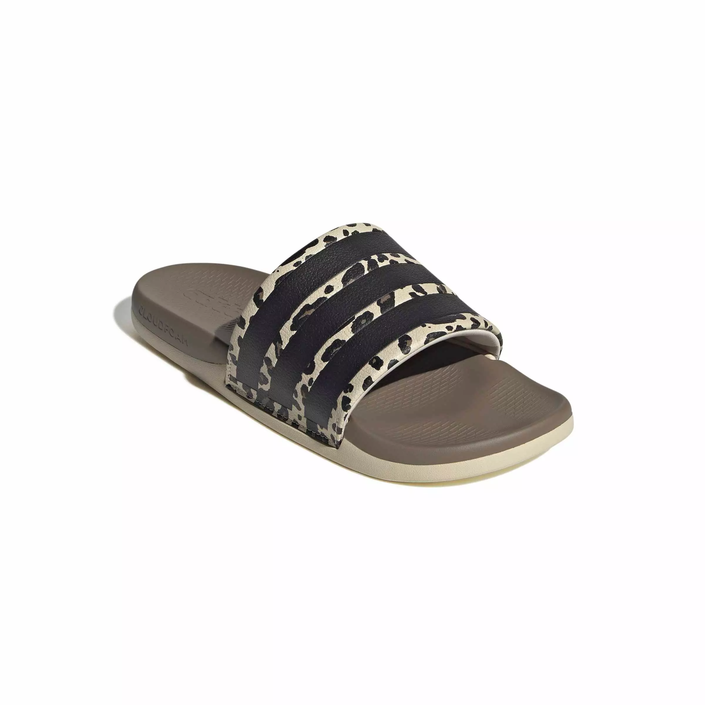 adidas Adilette Comfort 2.0 "Crystal Linen/Core Black/Crystal Linen" Men's Slide - LINEN/BLACK/LINEN