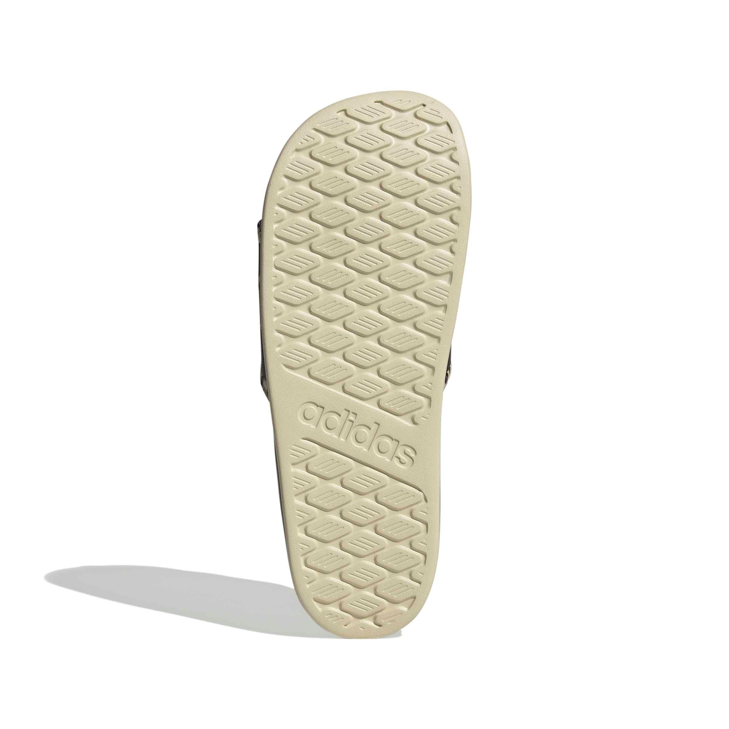 adidas Adilette Comfort 2.0 "Crystal Linen/Core Black/Crystal Linen" Men's Slide - LINEN/BLACK/LINEN