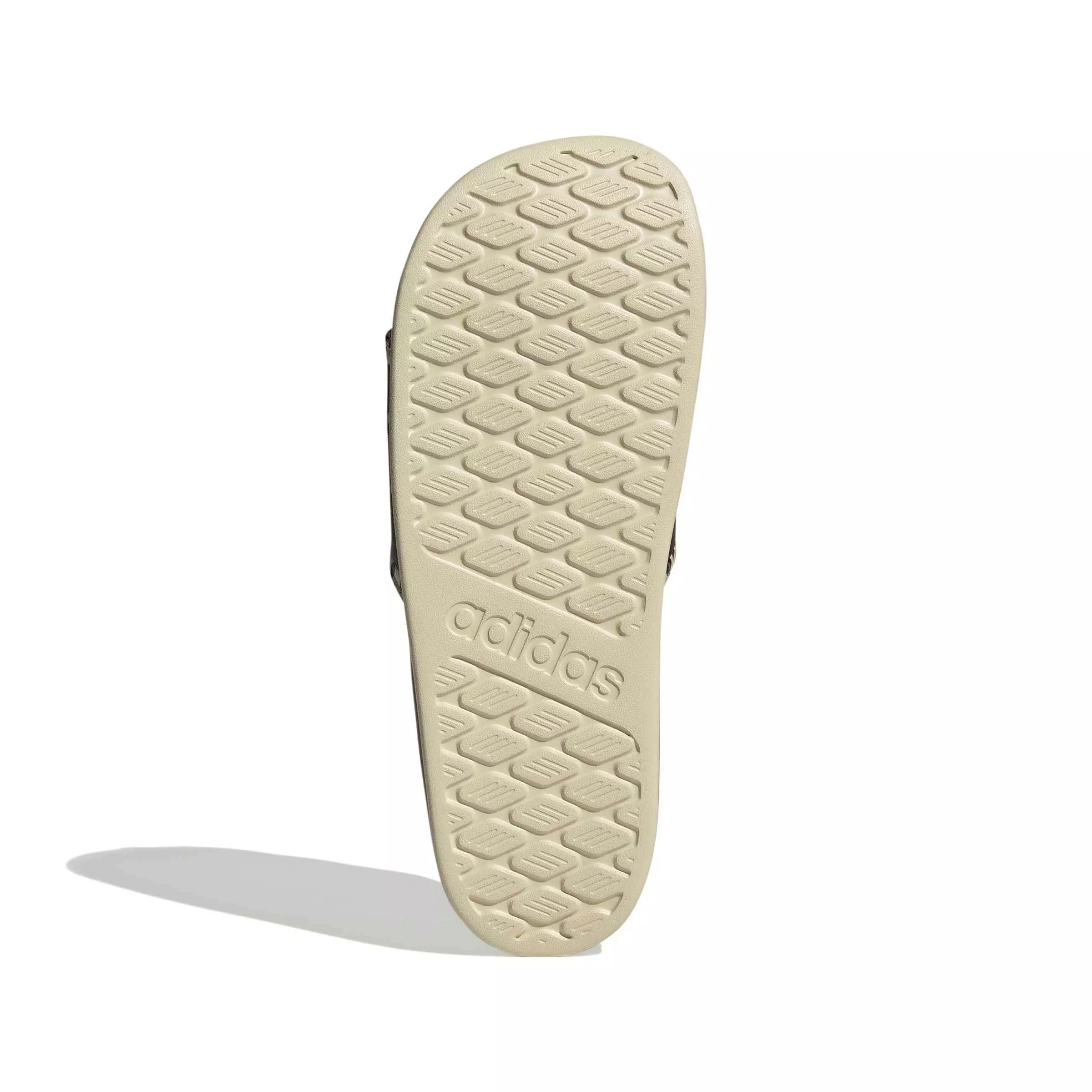 adidas Adilette Comfort 2.0 "Crystal Linen/Core Black/Crystal Linen" Men's Slide - LINEN/BLACK/LINEN