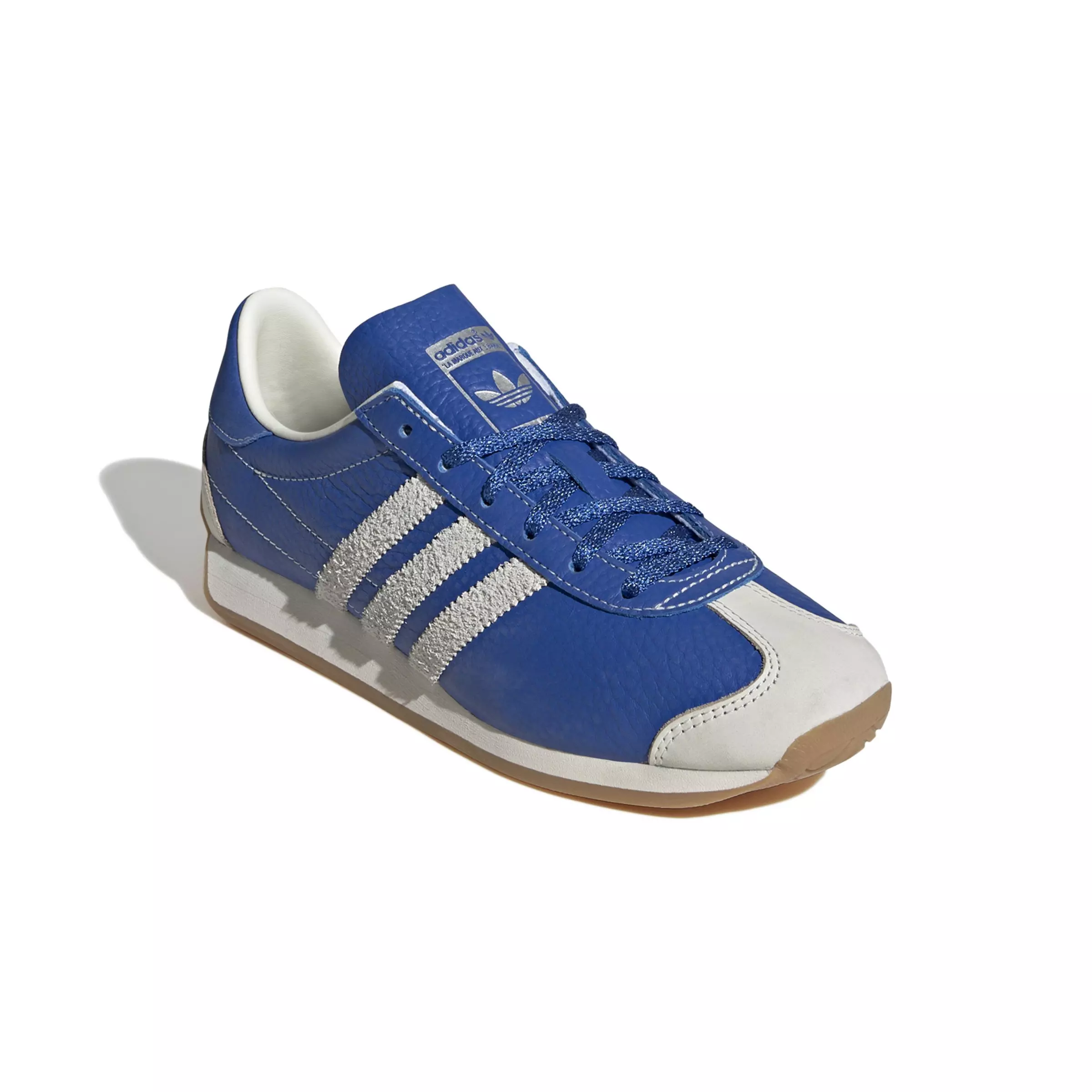 adidas Originals Country OG "Blue/Off White/Silver Metallic" Women's Shoe - BLUE/OFFWHITE/SILVER