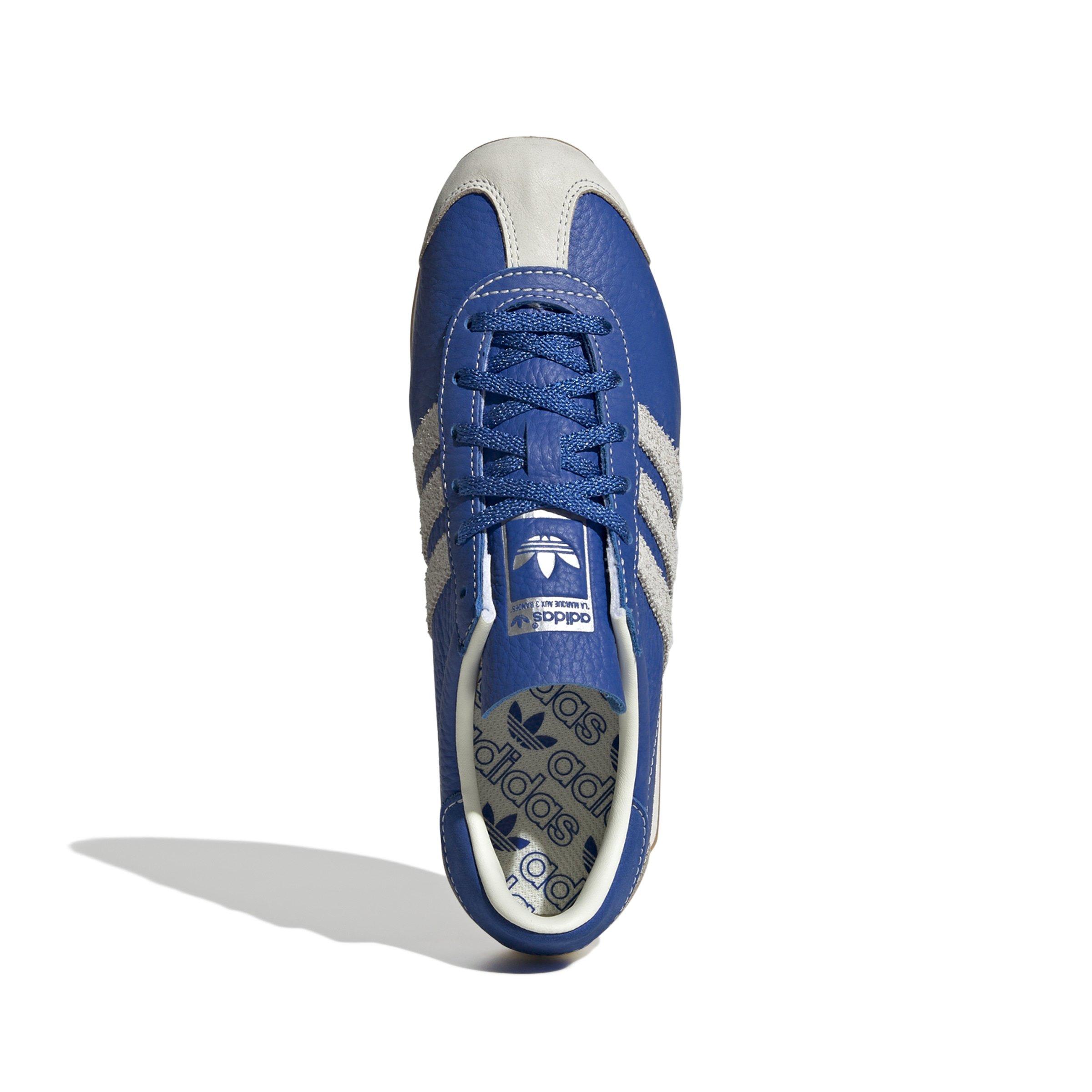adidas Originals Country OG "Blue/Off White/Silver Metallic" Women's Shoe - BLUE/OFFWHITE/SILVER Thumbnail View 5