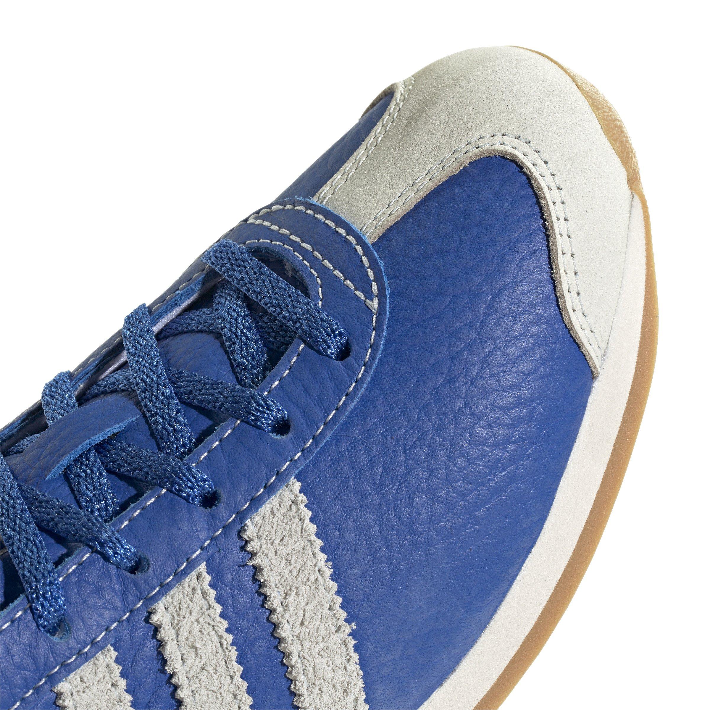 adidas Originals Country OG "Blue/Off White/Silver Metallic" Women's Shoe - BLUE/OFFWHITE/SILVER Thumbnail View 8