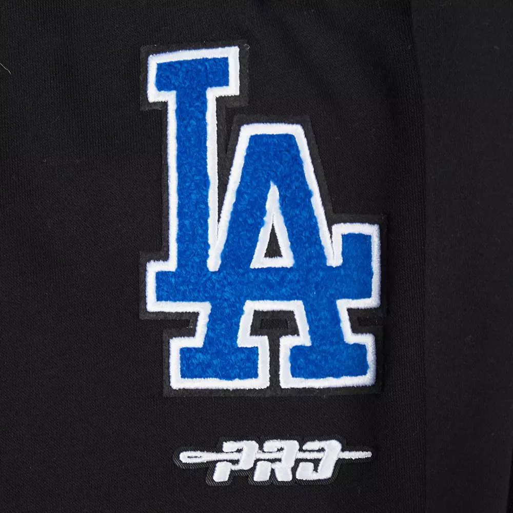 Pro Standard Big Boys' MLB Los Angeles Dodgers Classic Fleece Sweatpants -Black - BLACK