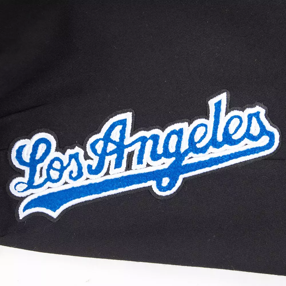 Pro Standard Big Boys' MLB Los Angeles Dodgers Classic Fleece Sweatpants -Black - BLACK