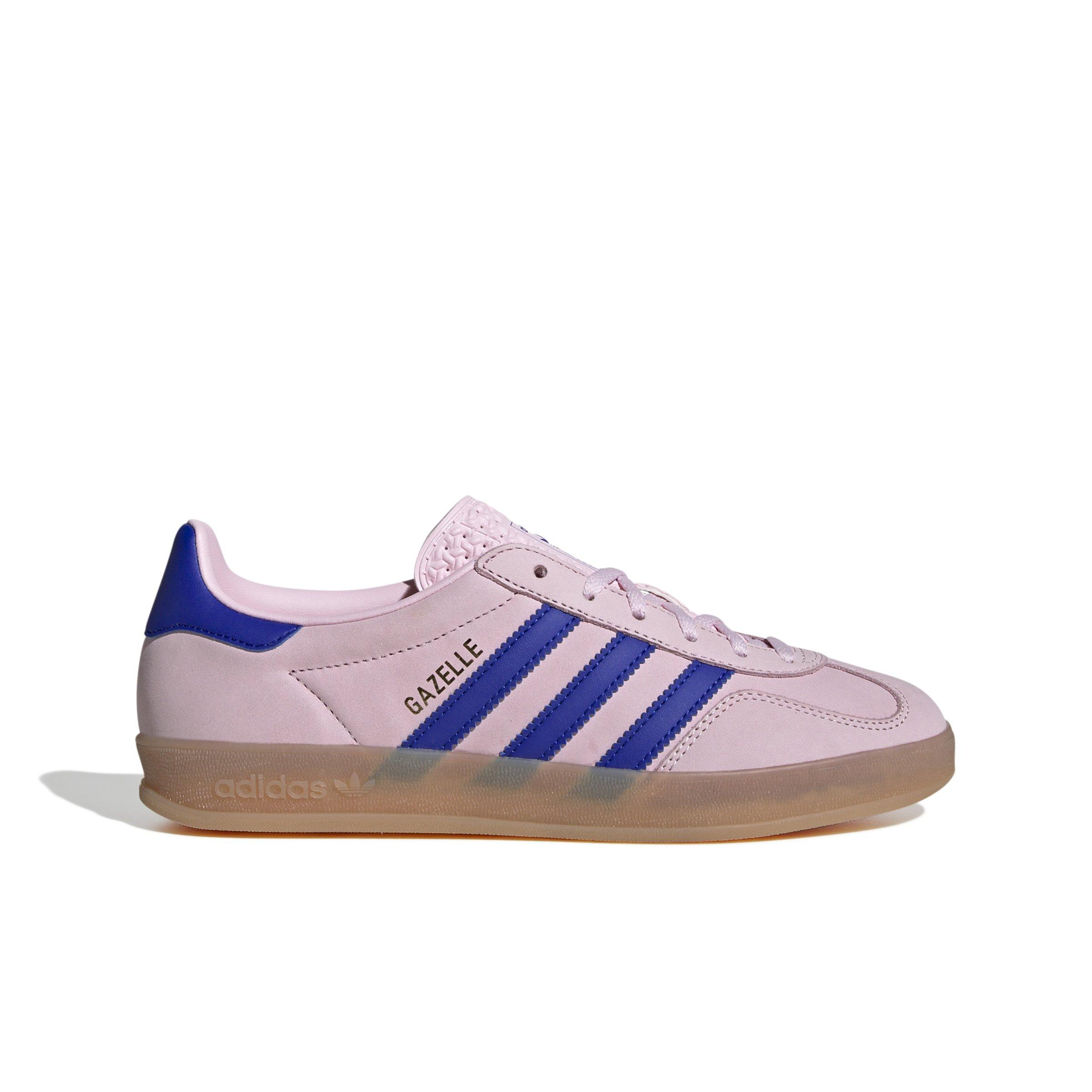 adidas Originals Gazelle "Clear Pink/Lucid Blue/Gum 3" Women's Shoe - PINK/BLUE/GUM Thumbnail View 1