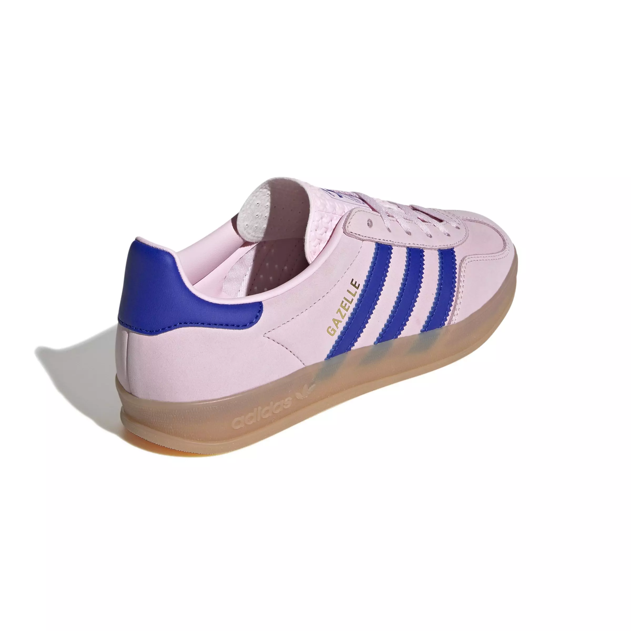adidas Originals Gazelle "Clear Pink/Lucid Blue/Gum 3" Women's Shoe - PINK/BLUE/GUM