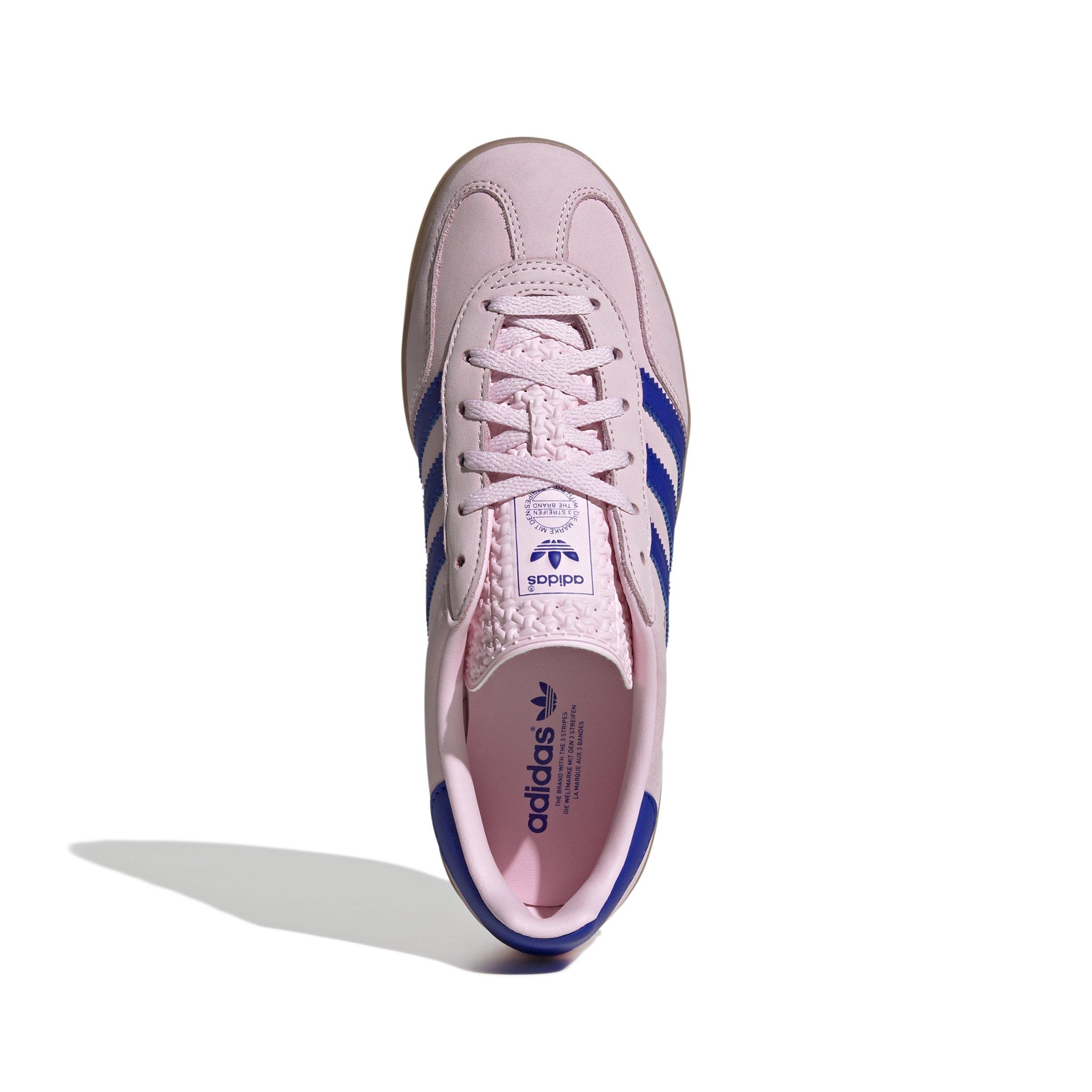 adidas Originals Gazelle "Clear Pink/Lucid Blue/Gum 3" Women's Shoe - PINK/BLUE/GUM Thumbnail View 7