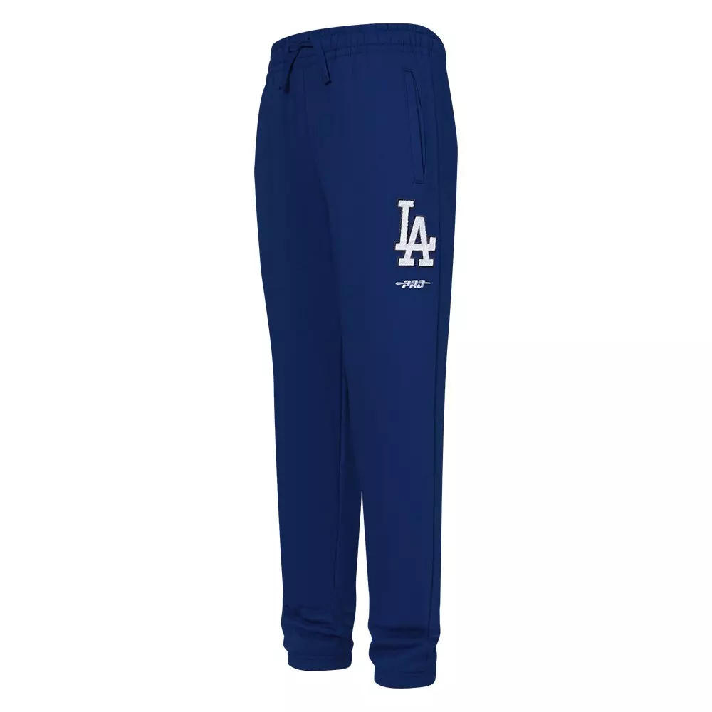 Pro Standard Big Boys' MLB Los Angeles Dodgers Classic Fleece Sweatpants -Blue - BLUE