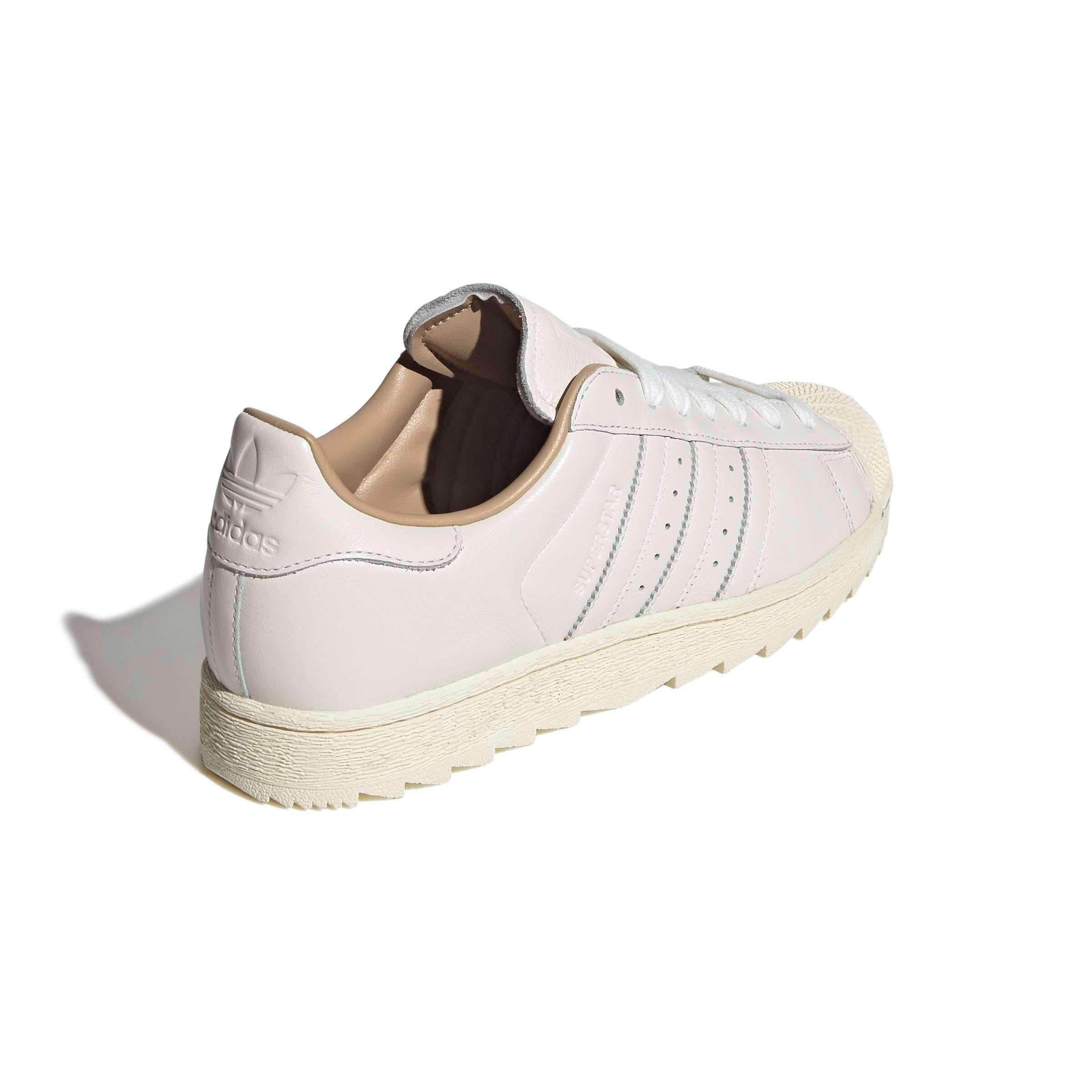 adidas Originals Superstar II Ripple "Core White/Core White/Warm Sandstone" Men's Shoe - WHITE/WHITE/SANDSTONE