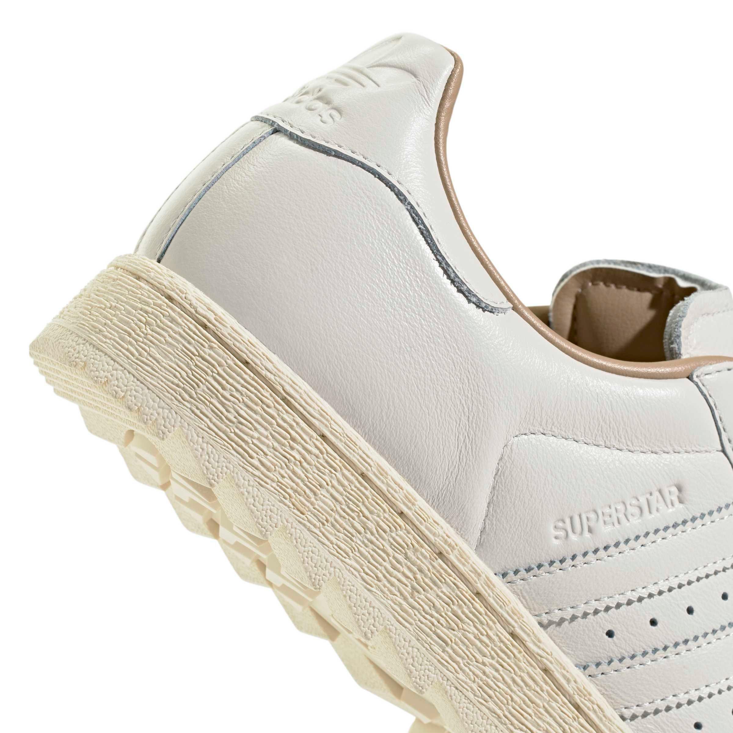 adidas Originals Superstar II Ripple "Core White/Core White/Warm Sandstone" Men's Shoe - WHITE/WHITE/SANDSTONE