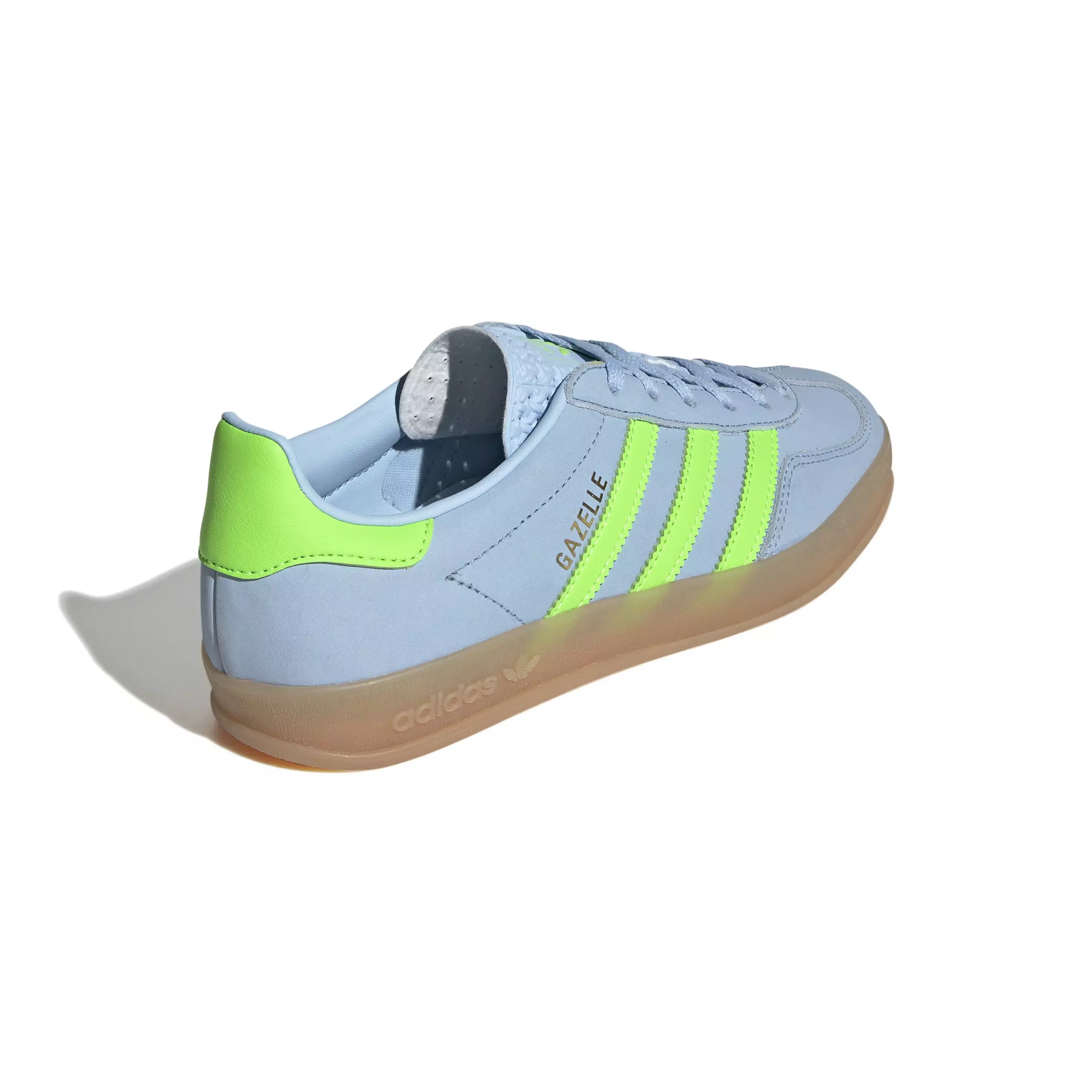 adidas Originals Gazelle "Clear Sky/Solar Green/Gum 3" Women's Shoe - SKY/GREEN/GUM