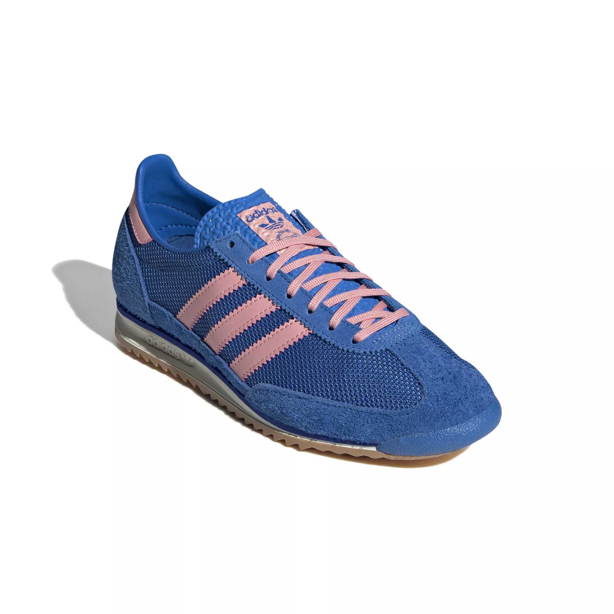 adidas Originals SL 72 OG "Bright Royal/Semi Pink Spark/Lucid Blue" Women's Shoe - ROYAL/PINK/BLUE