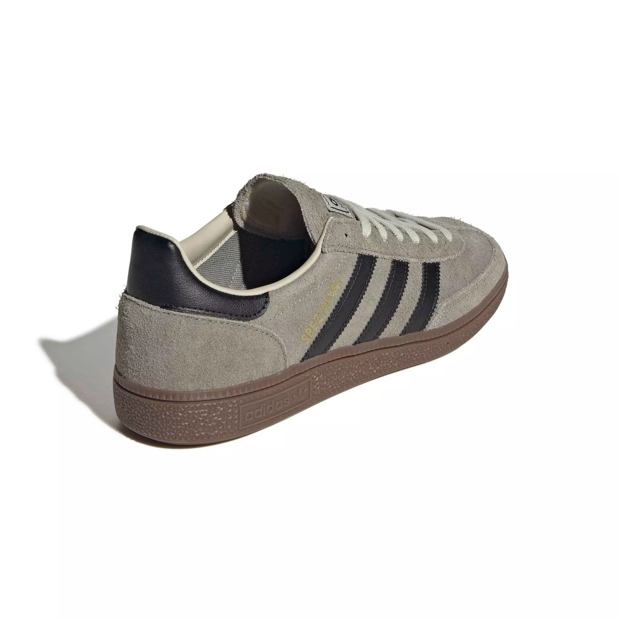 adidas Originals Handball Spezial "Silver Pebble/Core Black/Gum 5" Men's Shoe - SILVER/BLACK/GUM