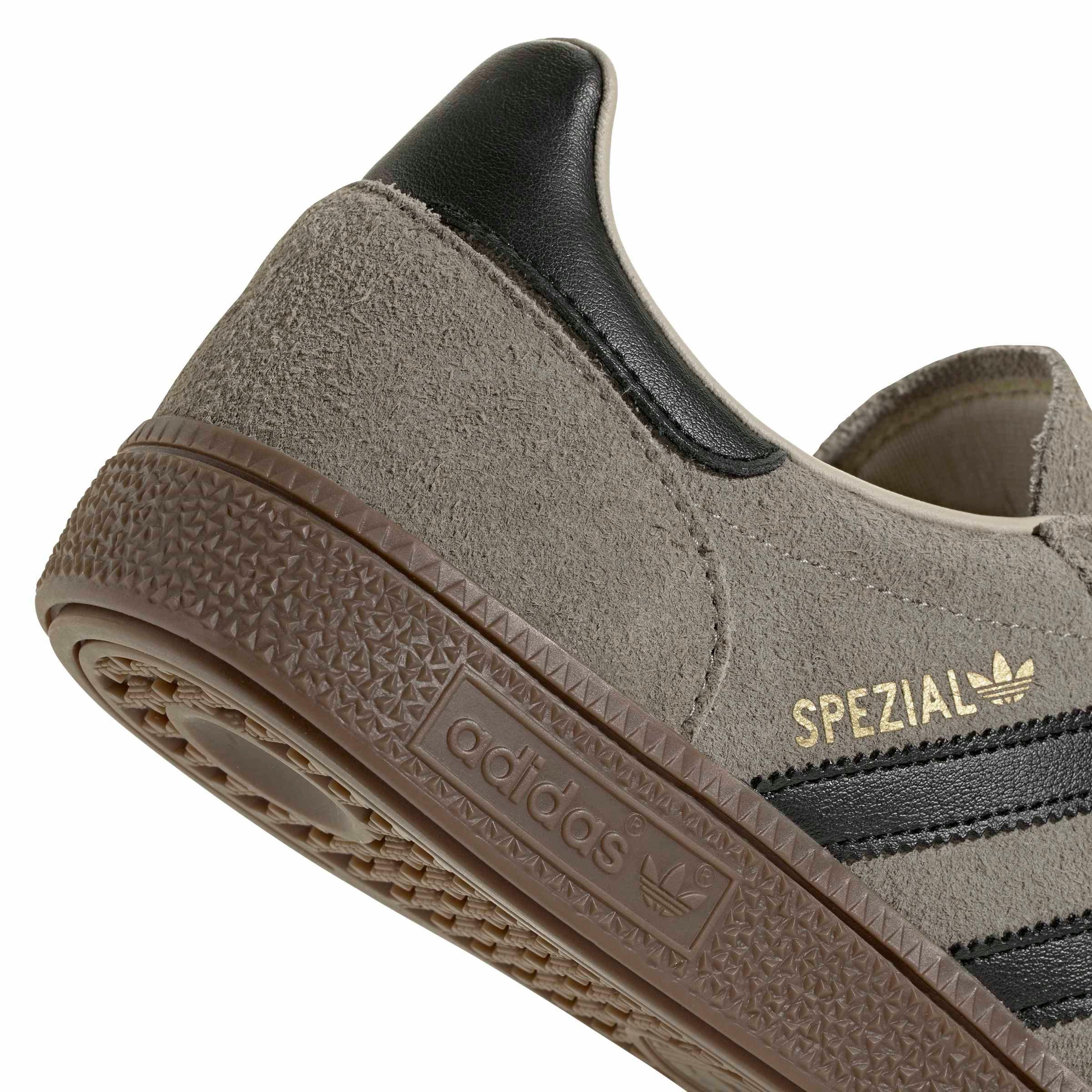 adidas Originals Handball Spezial "Silver Pebble/Core Black/Gum 5" Men's Shoe - SILVER/BLACK/GUM