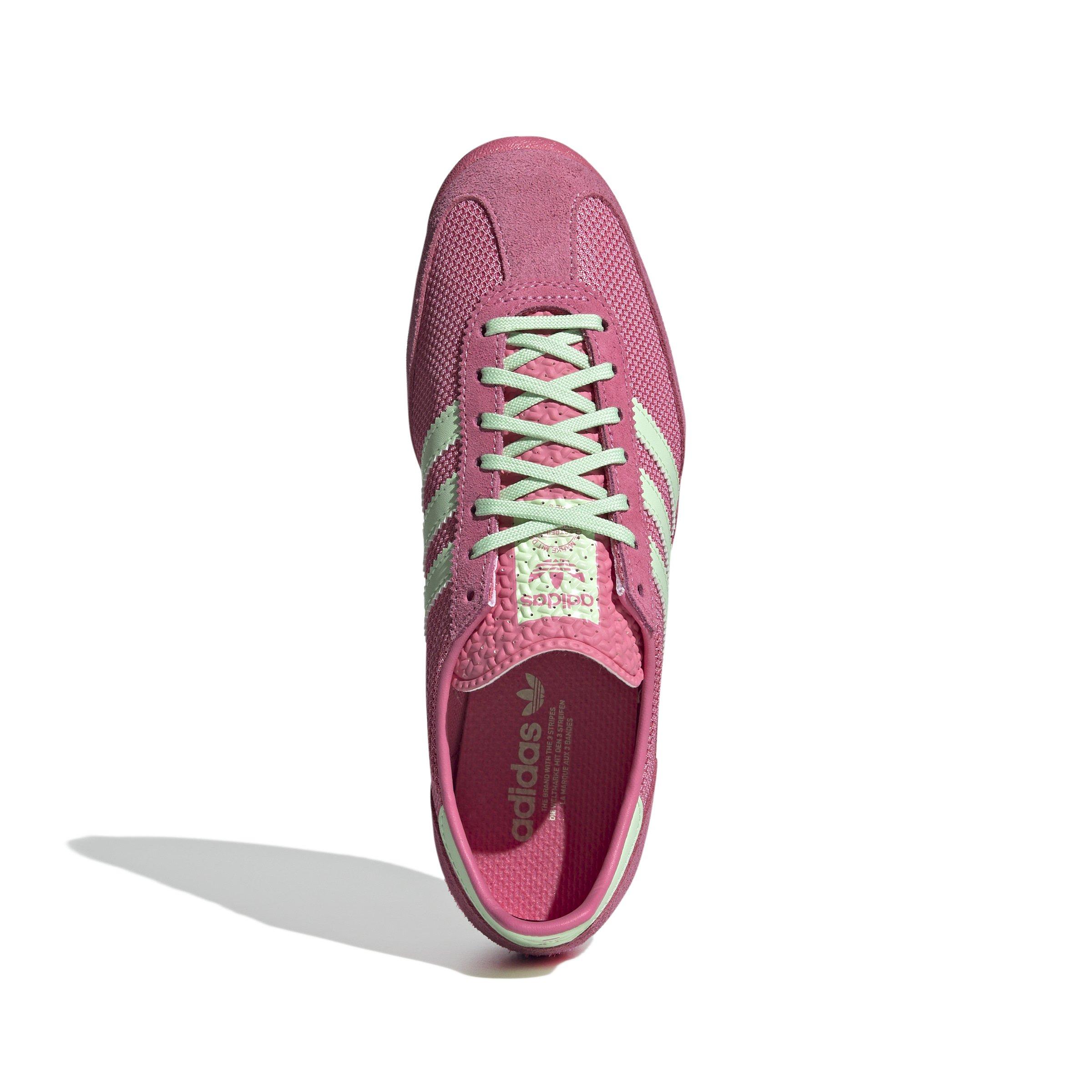 adidas Originals SL 72 OG "Pink Fusion/Semi Green Spark/Lucid Blue" Women's Shoe - PINK/GREEN/BLUE Thumbnail View 5