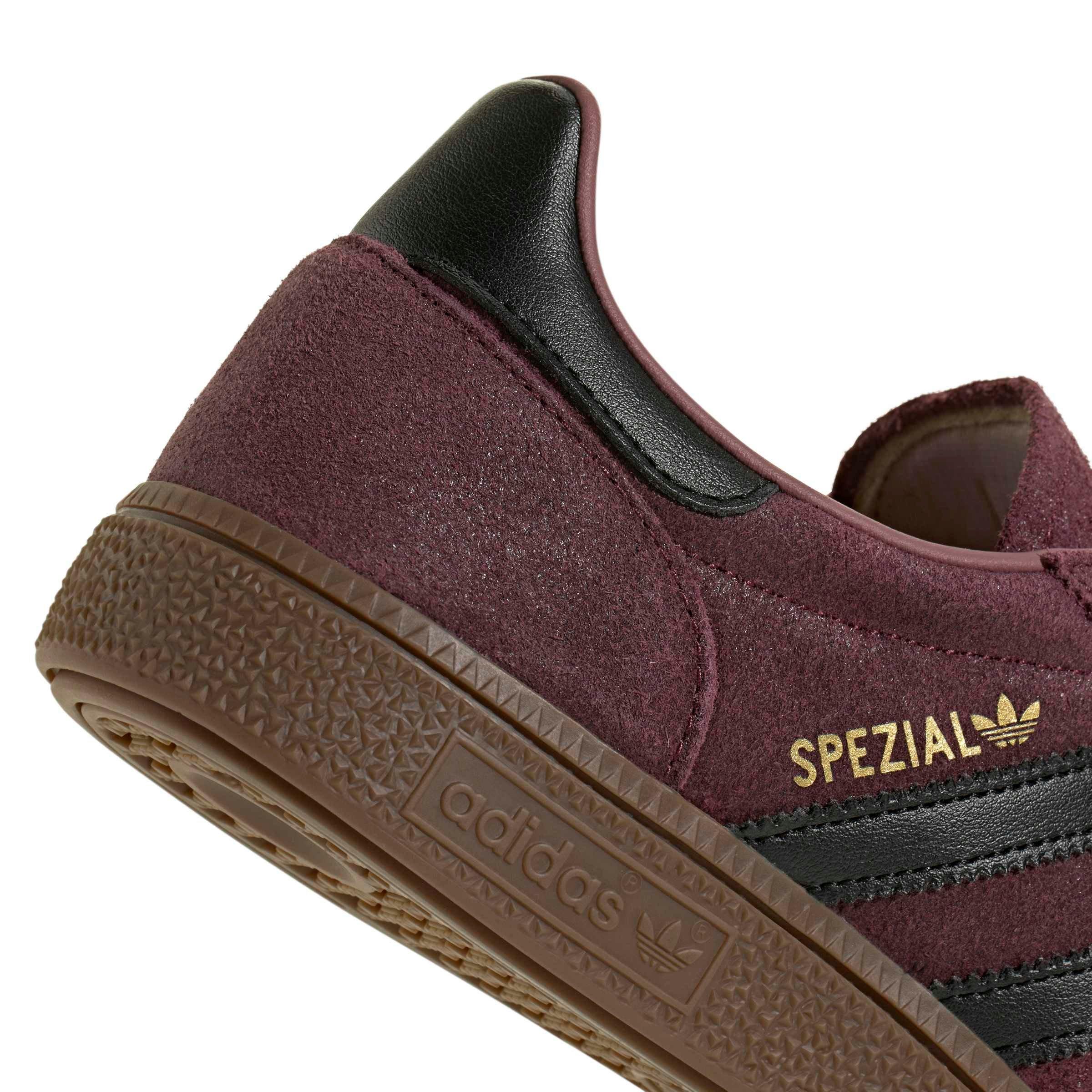 adidas Originals Handball Spezial "Maroon/Core Black/Gum 5" Men's Shoe - MAROON/BLACK/GUM