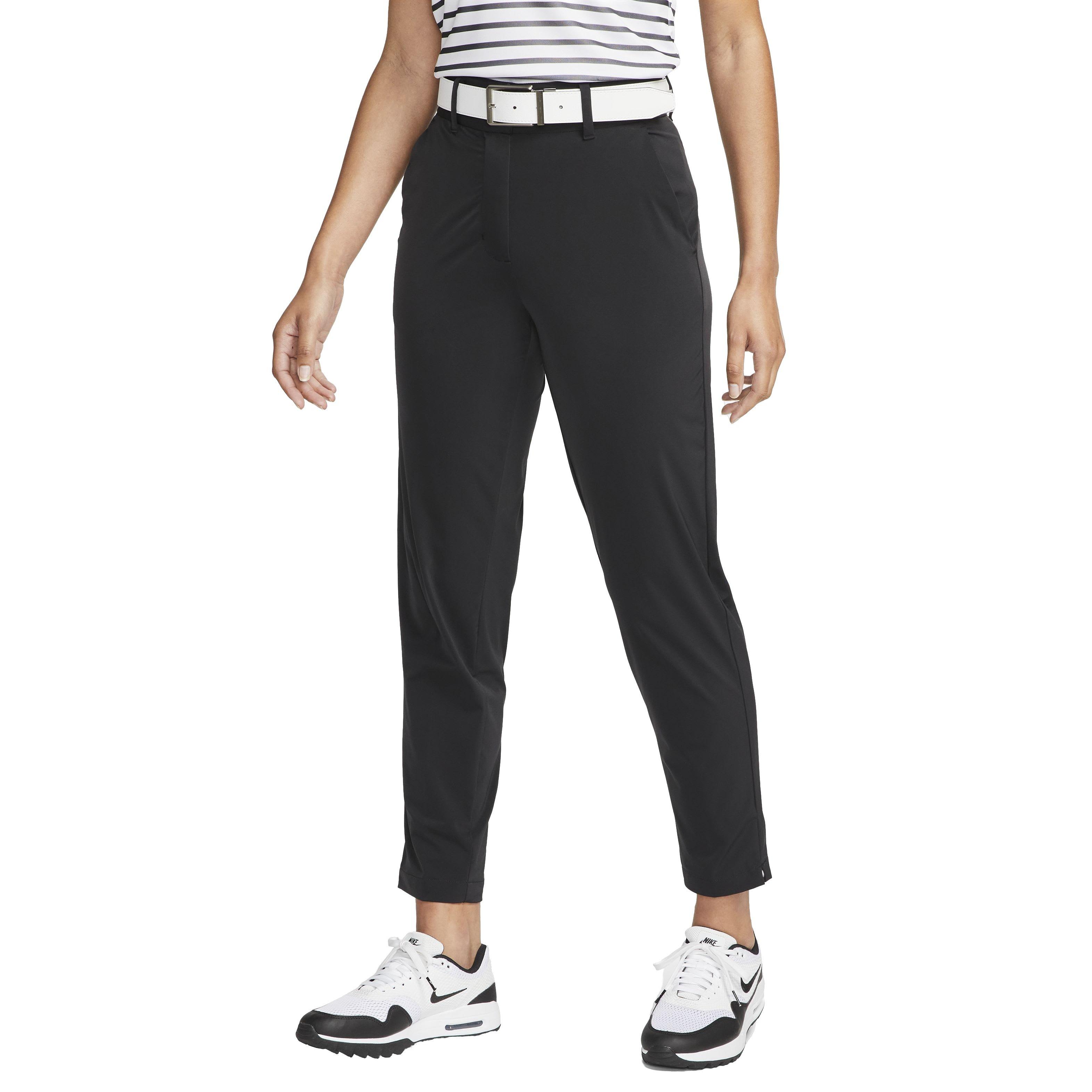 Nike Women's Dri-FIT Tour Golf Pants​ -Black - BLACK