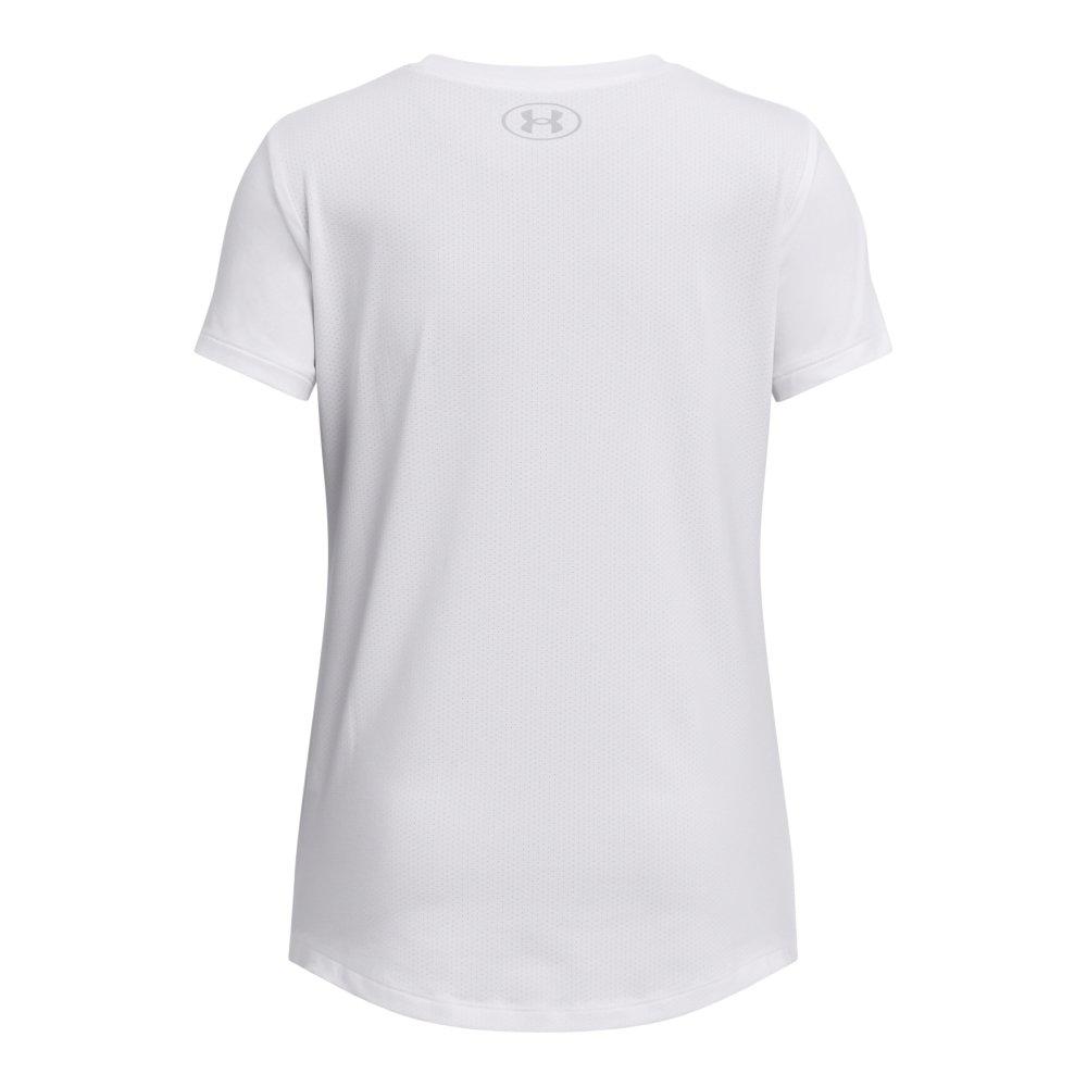 Under Armour Girls' Utility Softball Training T-Shirt - White - WHITE Thumbnail View 2