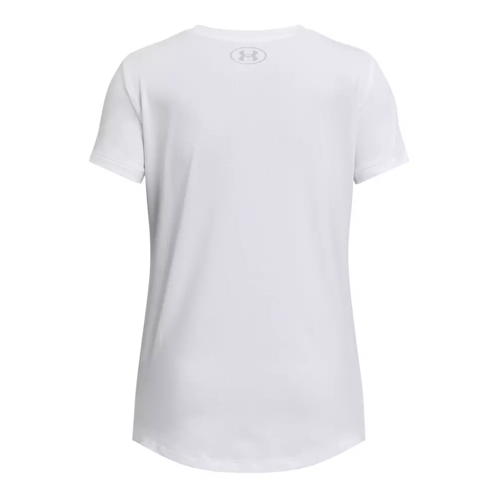 Under Armour Girls' Utility Softball Training T-Shirt -White - WHITE