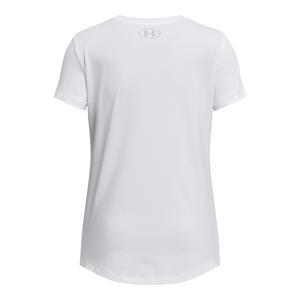 Under Armour Girls' Utility Softball Training T-Shirt -White