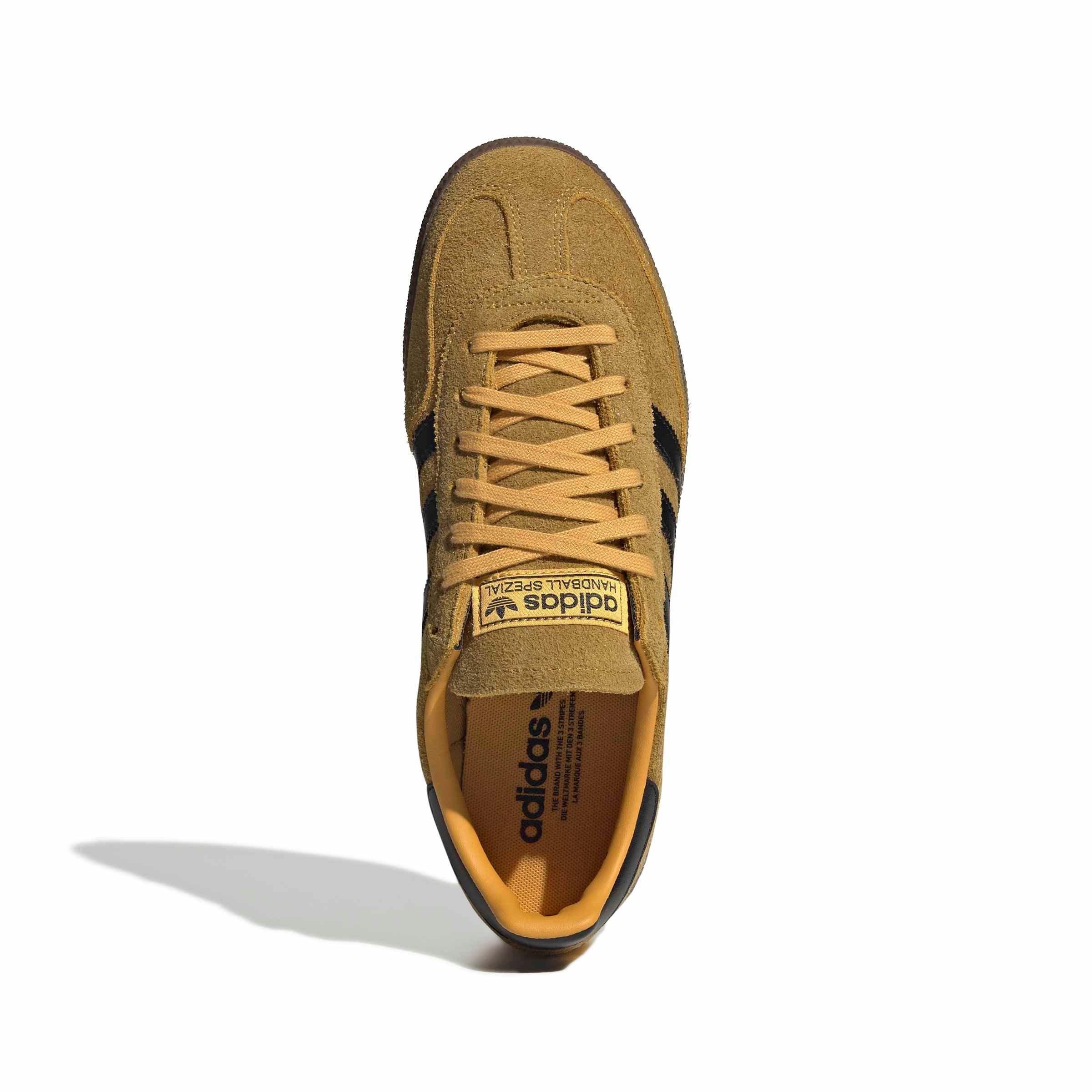 adidas Originals Handball Spezial "Victory Gold/Core Black/Gum 5" Men's Shoe - GOLD/BLACK/GUM