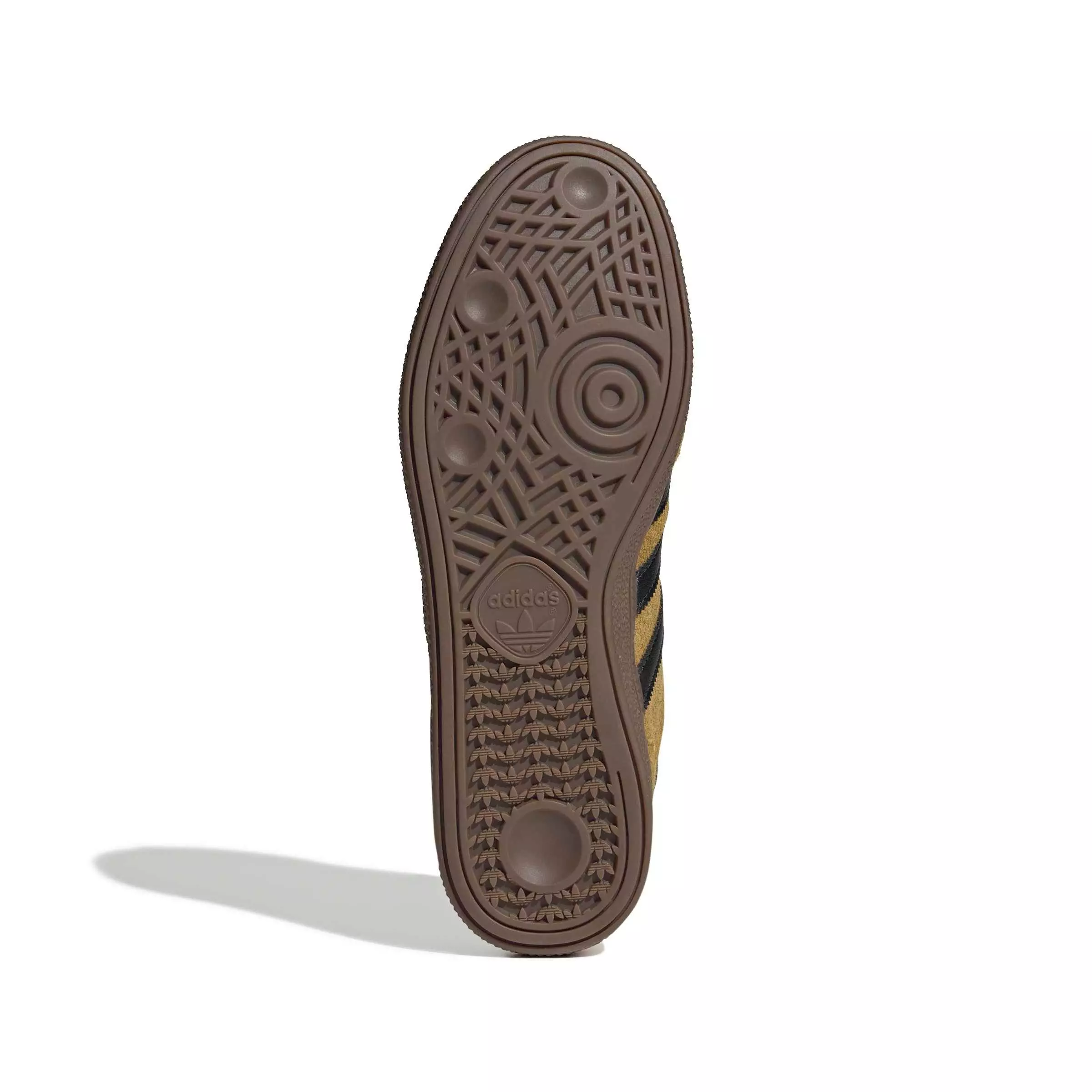 adidas Originals Handball Spezial "Victory Gold/Core Black/Gum 5" Men's Shoe - GOLD/BLACK/GUM