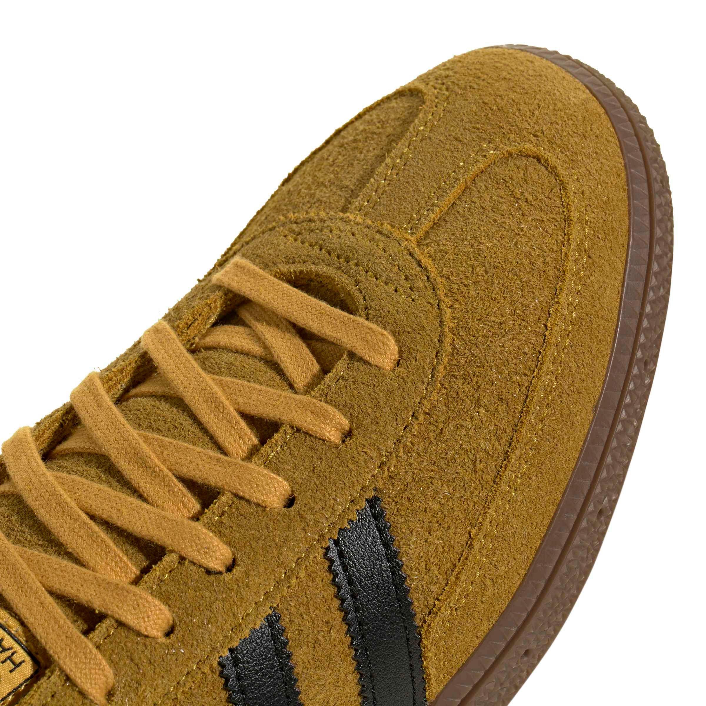adidas Originals Handball Spezial "Victory Gold/Core Black/Gum 5" Men's Shoe - GOLD/BLACK/GUM