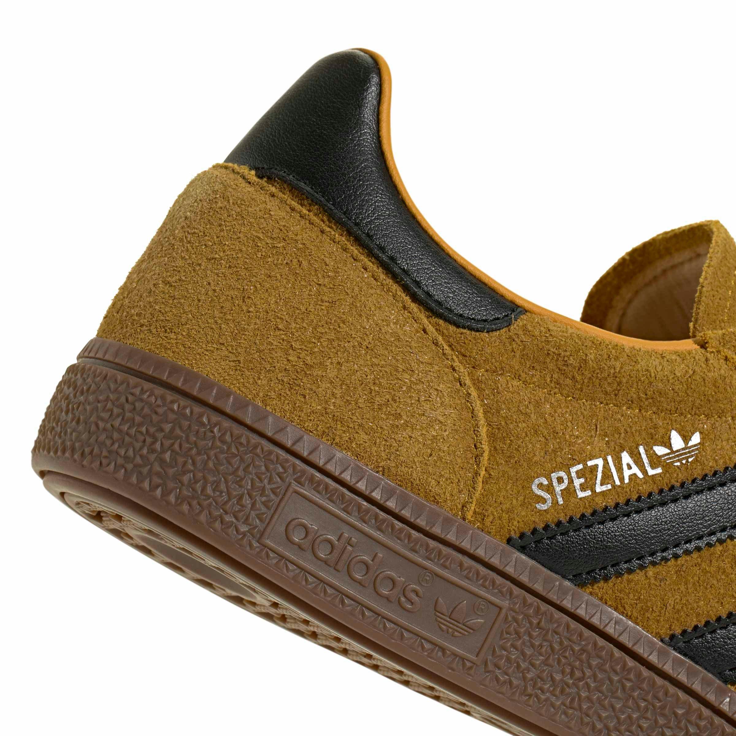 adidas Originals Handball Spezial "Victory Gold/Core Black/Gum 5" Men's Shoe - GOLD/BLACK/GUM