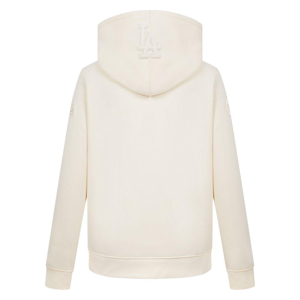 Pro Standard MLB Los Angeles Dodgers Neutral Big Boys' Cream Fleece Pullover Hoodie