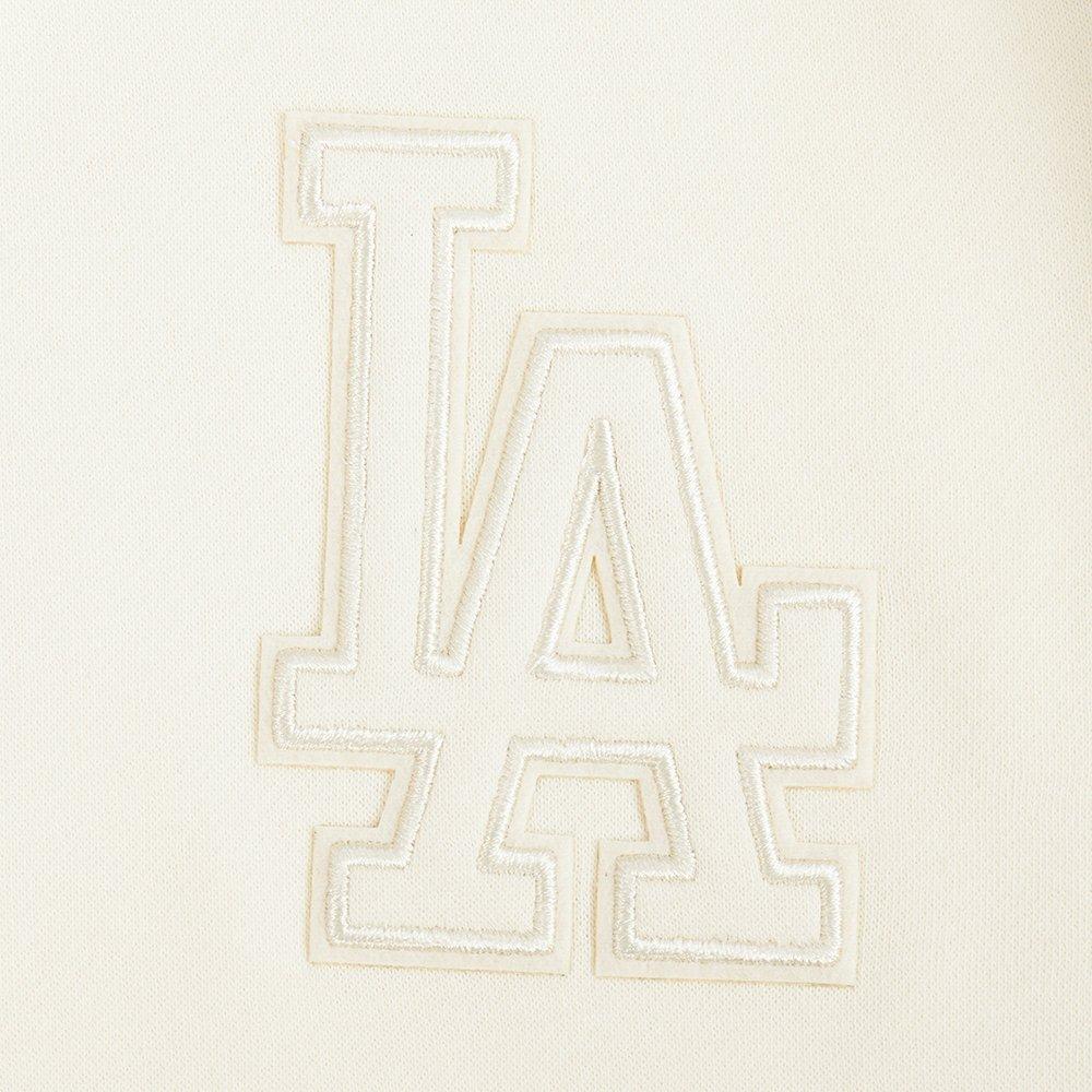 Pro Standard Big Boys' MLB Los Angeles Dodgers Neutral Fleece Pullover Hoodie - Cream - CREAM Thumbnail View 5