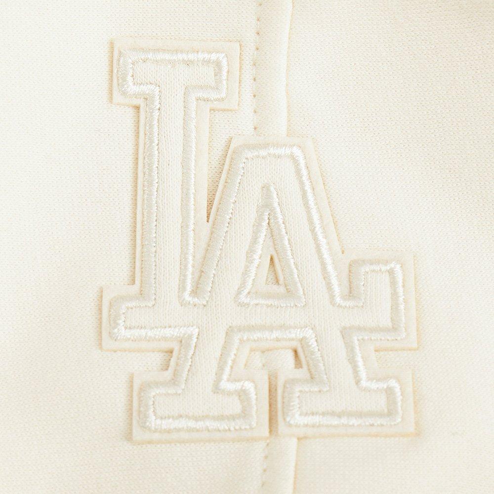 Pro Standard Big Boys' MLB Los Angeles Dodgers Neutral Fleece Pullover Hoodie - Cream - CREAM Thumbnail View 6