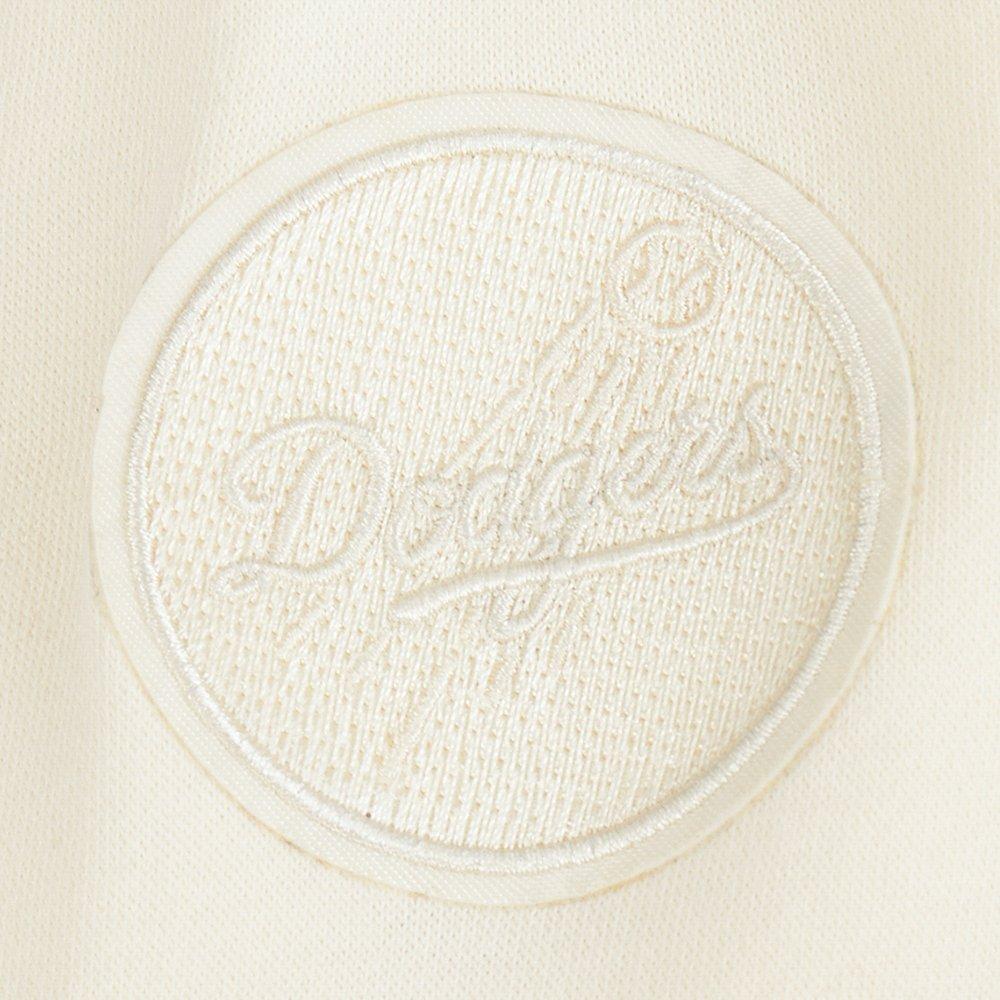 Pro Standard Big Boys' MLB Los Angeles Dodgers Neutral Fleece Pullover Hoodie - Cream - CREAM Thumbnail View 8