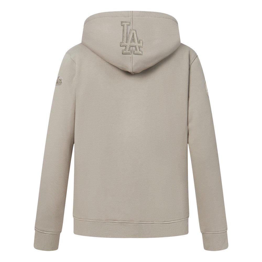Pro Standard MLB Los Angeles Dodgers Neutral Big Boys' Khaki Fleece Pullover Hoodie
