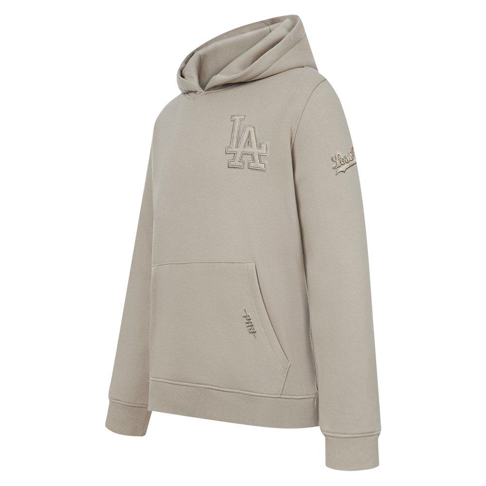 Pro Standard MLB Los Angeles Dodgers Neutral Big Boys' Khaki Fleece Pullover Hoodie