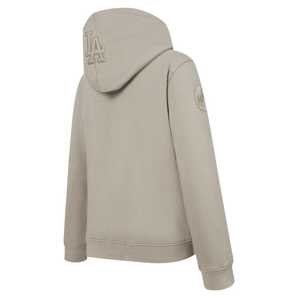 Pro Standard MLB Los Angeles Dodgers Neutral Big Boys' Khaki Fleece Pullover Hoodie