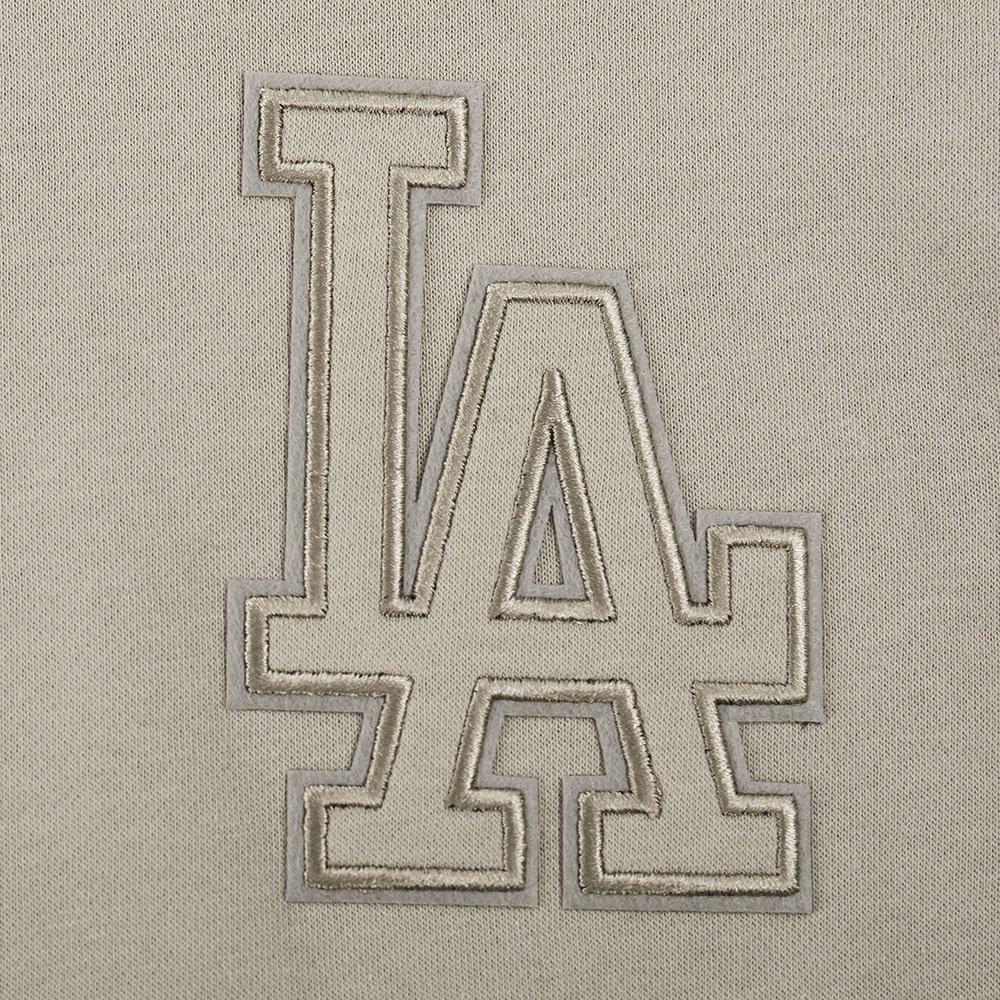 Pro Standard MLB Los Angeles Dodgers Neutral Big Boys' Khaki Fleece Pullover Hoodie