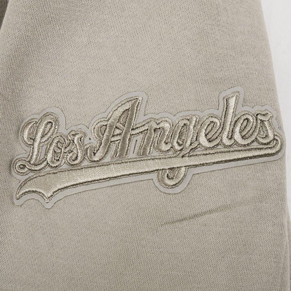 Pro Standard MLB Los Angeles Dodgers Neutral Big Boys' Khaki Fleece Pullover Hoodie