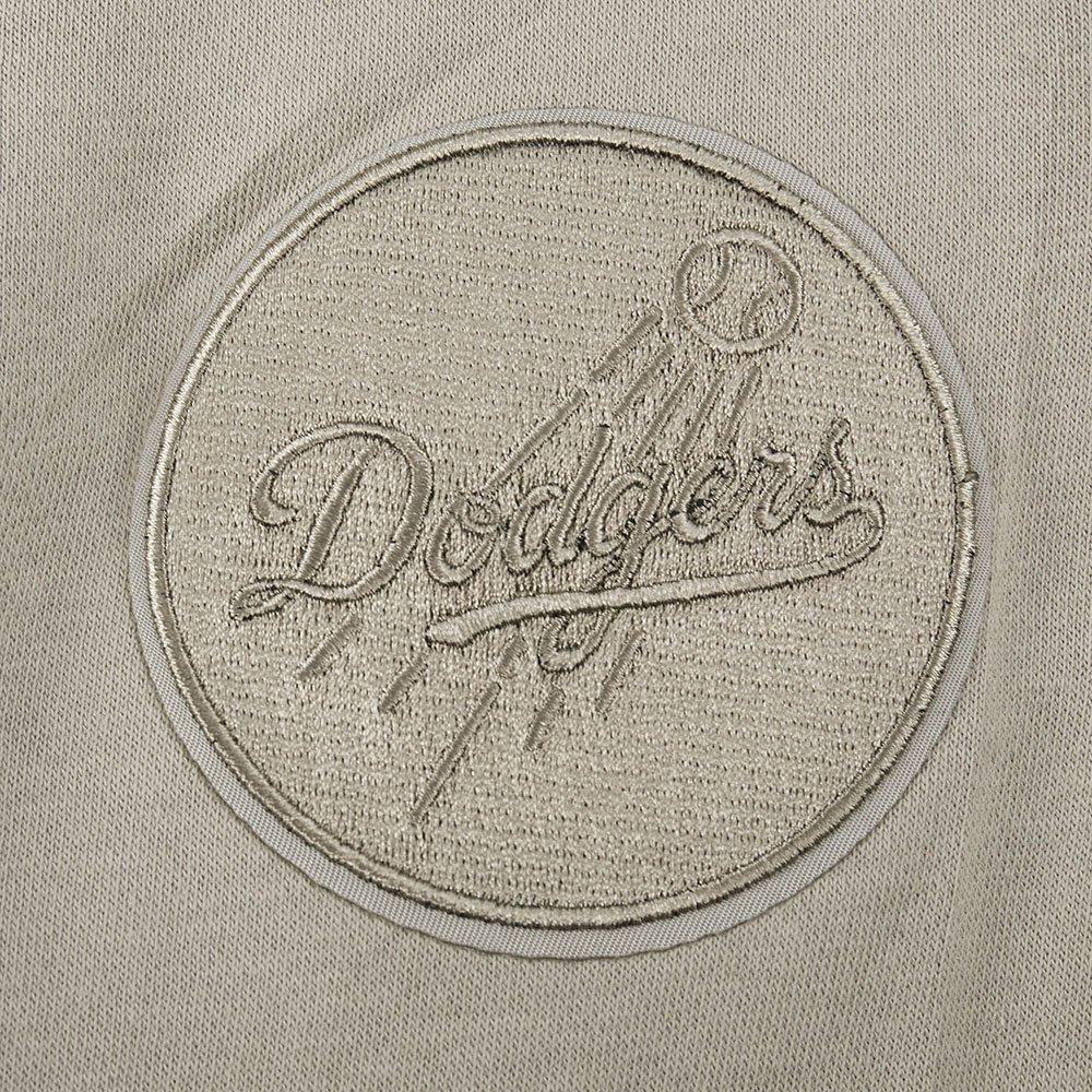 Pro Standard Big Boys' MLB Los Angeles Dodgers Neutral Fleece Pullover Hoodie - Khaki - KHAKI Thumbnail View 7