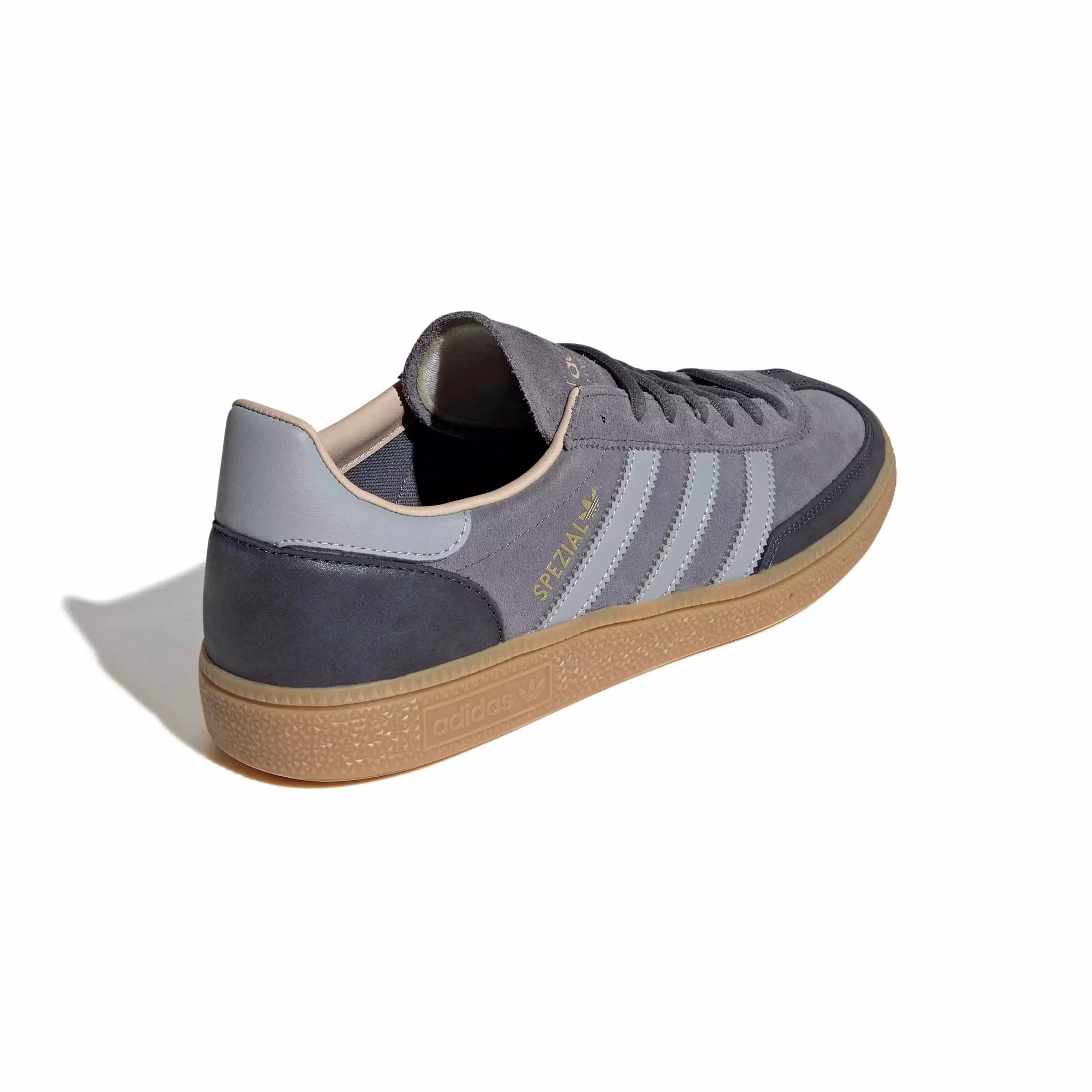 adidas Originals Handball Spezial "Onix/Halo Silver/Gum 4" Men's Shoe - ONIX/SILVER/GUM